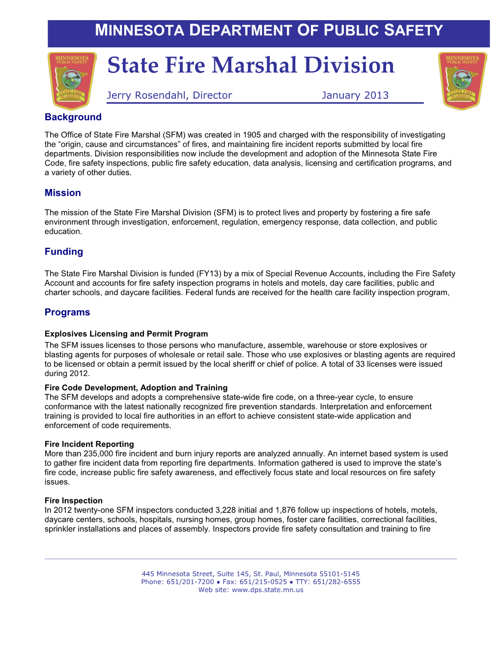 Explosives Licensing and Permit Program