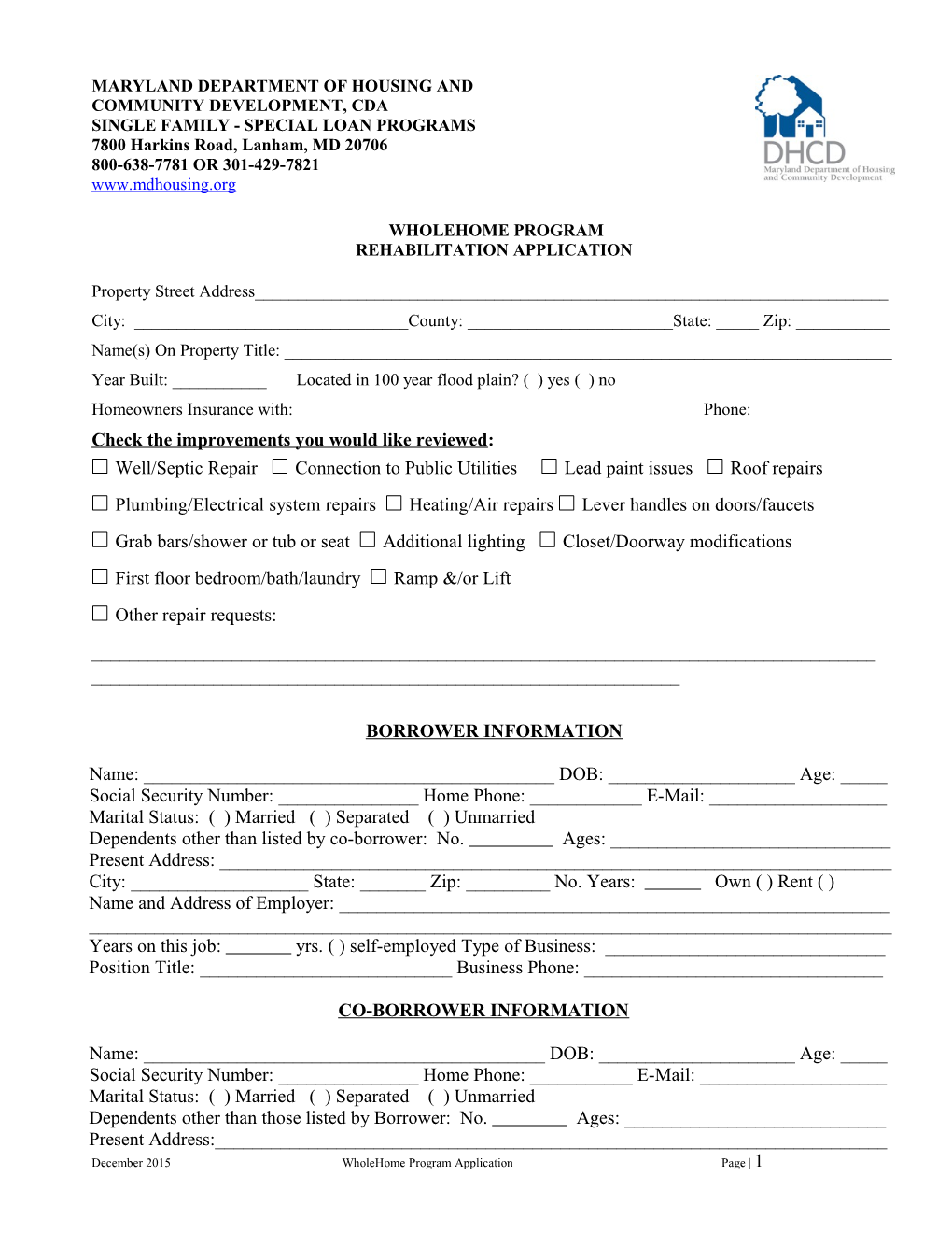 Rehabilitation Application