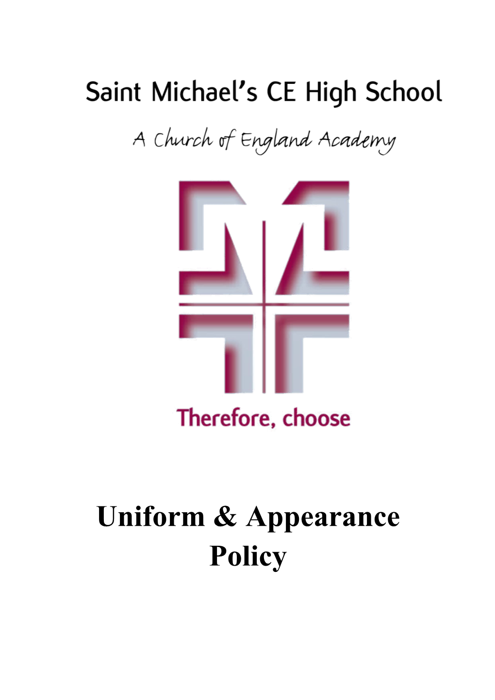 Uniform and Appearance Policy