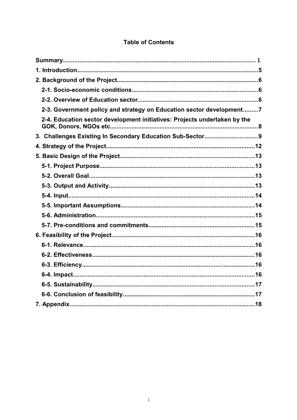Project Document for 2Nd Phase of SMASSE Project