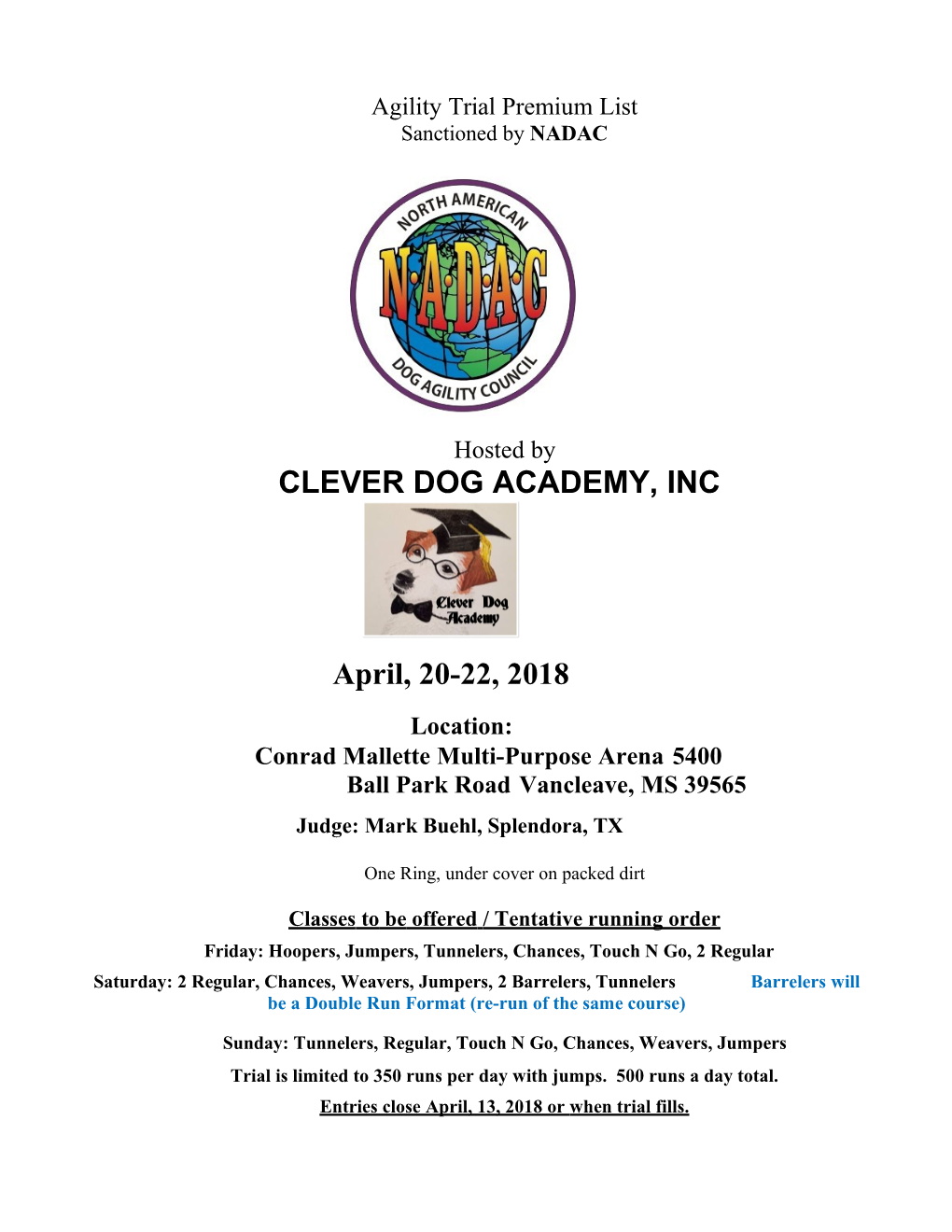 Clever Dog Academy, Inc