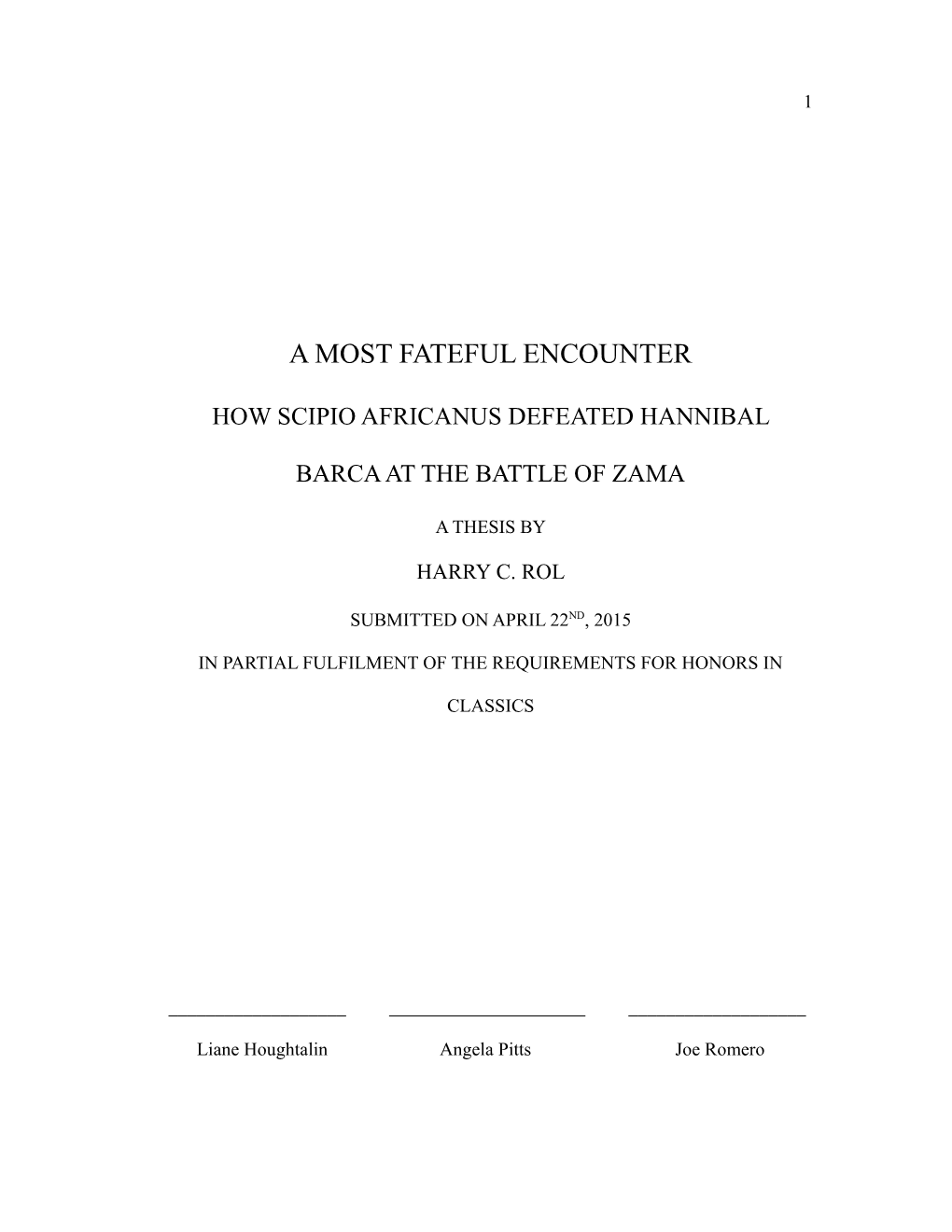 How Scipio Africanus Defeated Hannibal Barca at the Battle of Zama