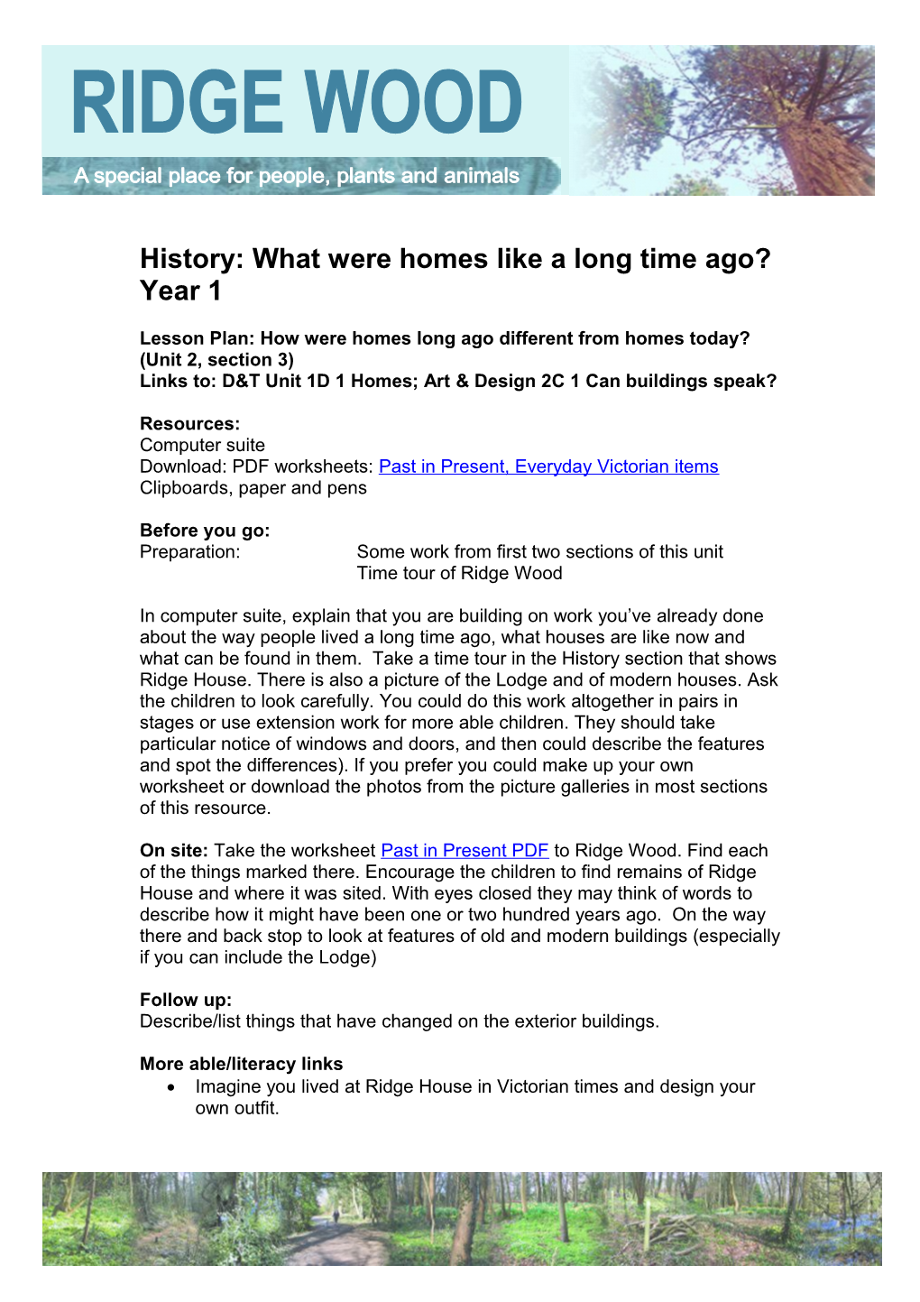 History: What Were Homes Like a Long Time Ago?