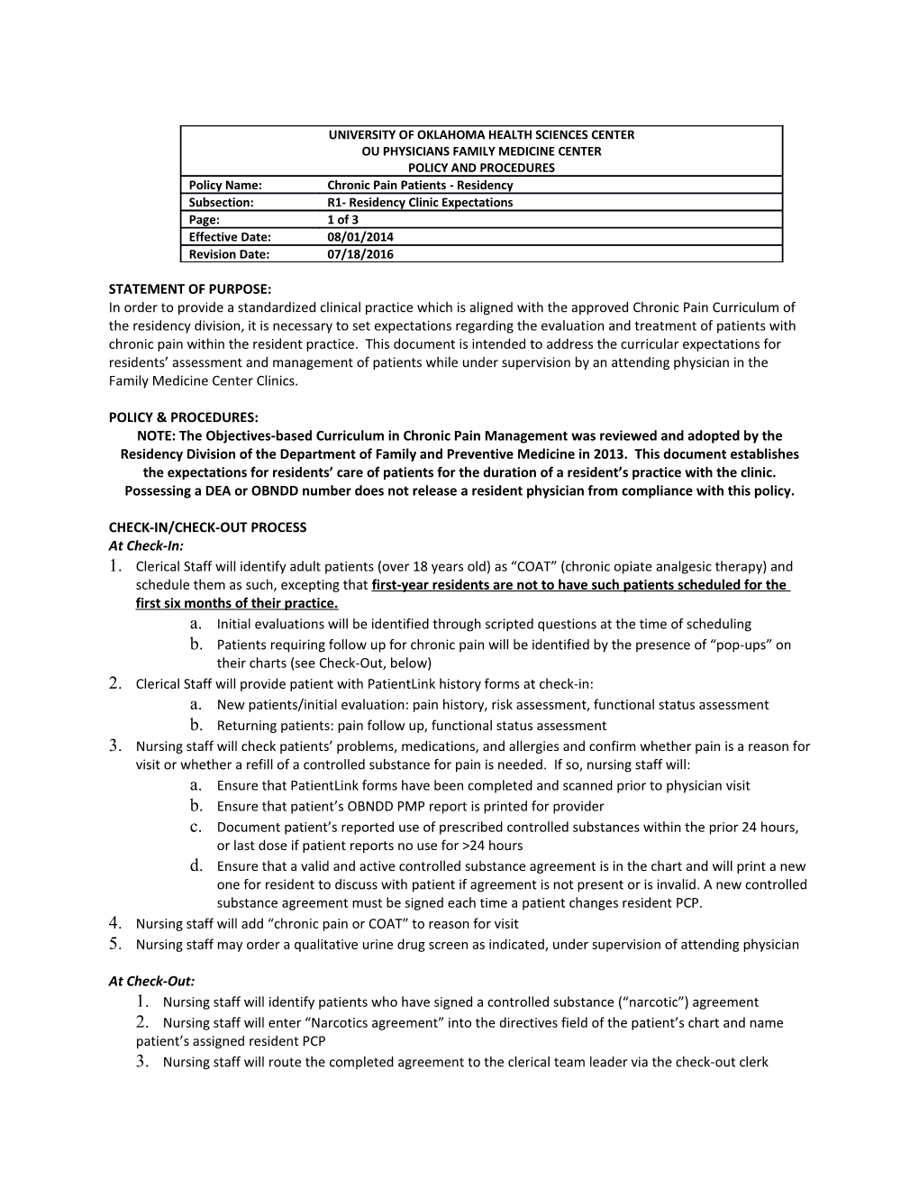 Enhancing Chronic Pain Mgmt