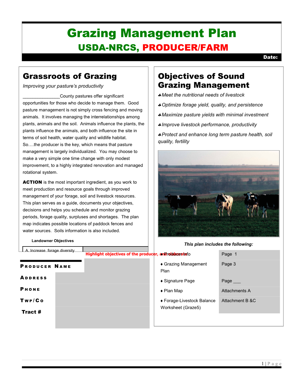 What Type of Grazing System Is Acceptable?