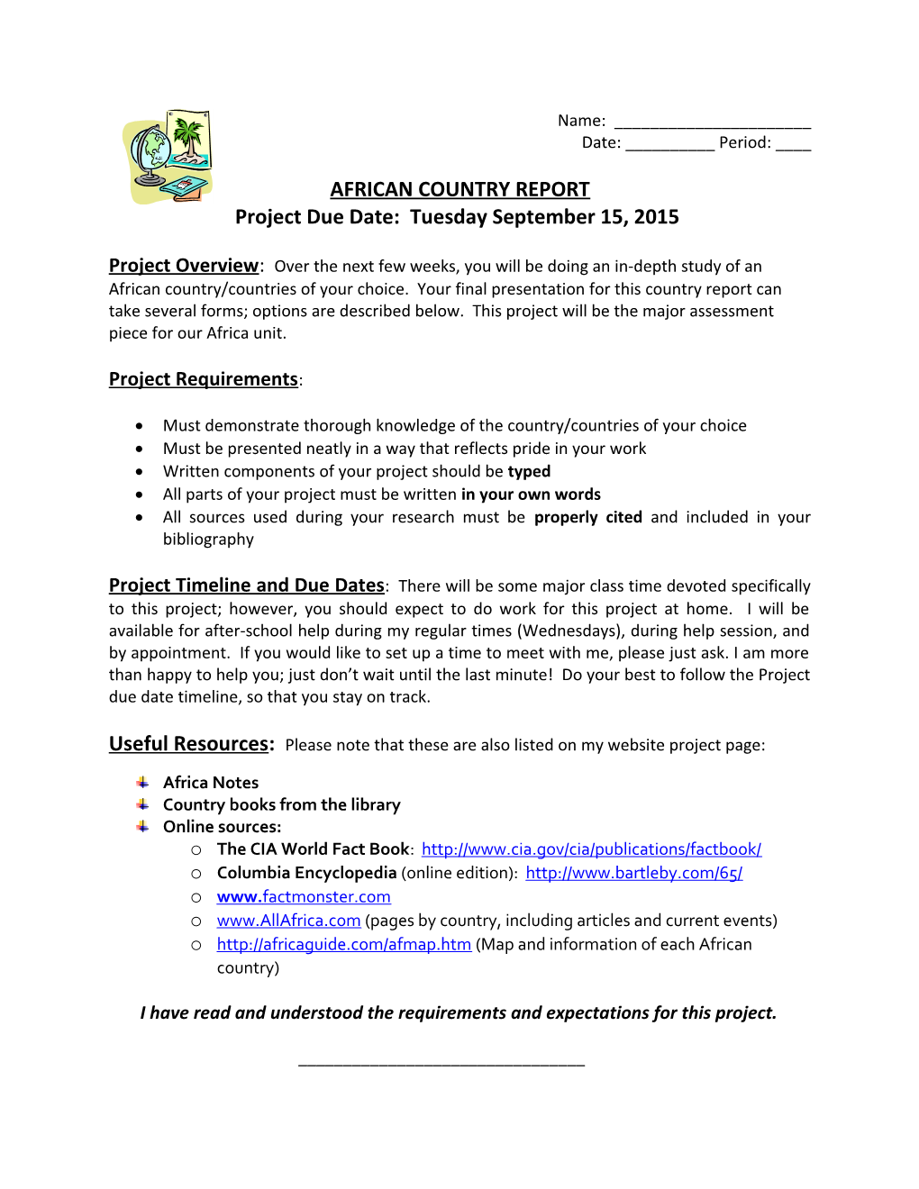 African Country Report