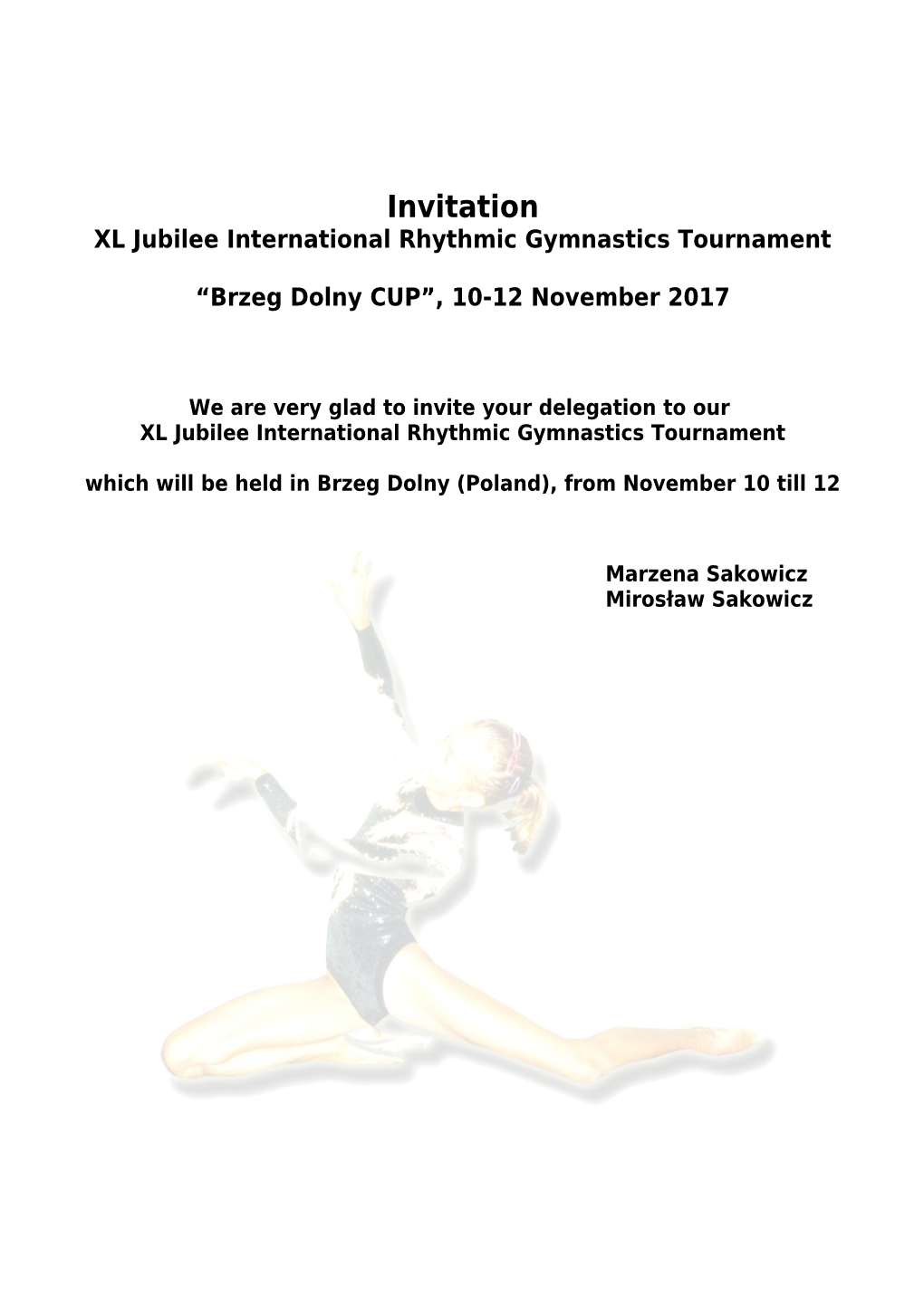 X International Rhytmic Gymnastics Tournament