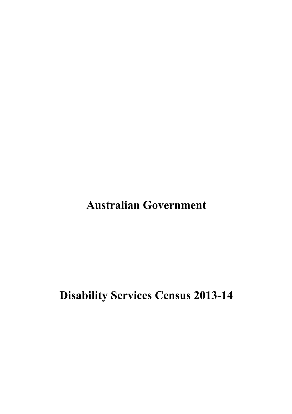 Data Guide for Disability Service Providers