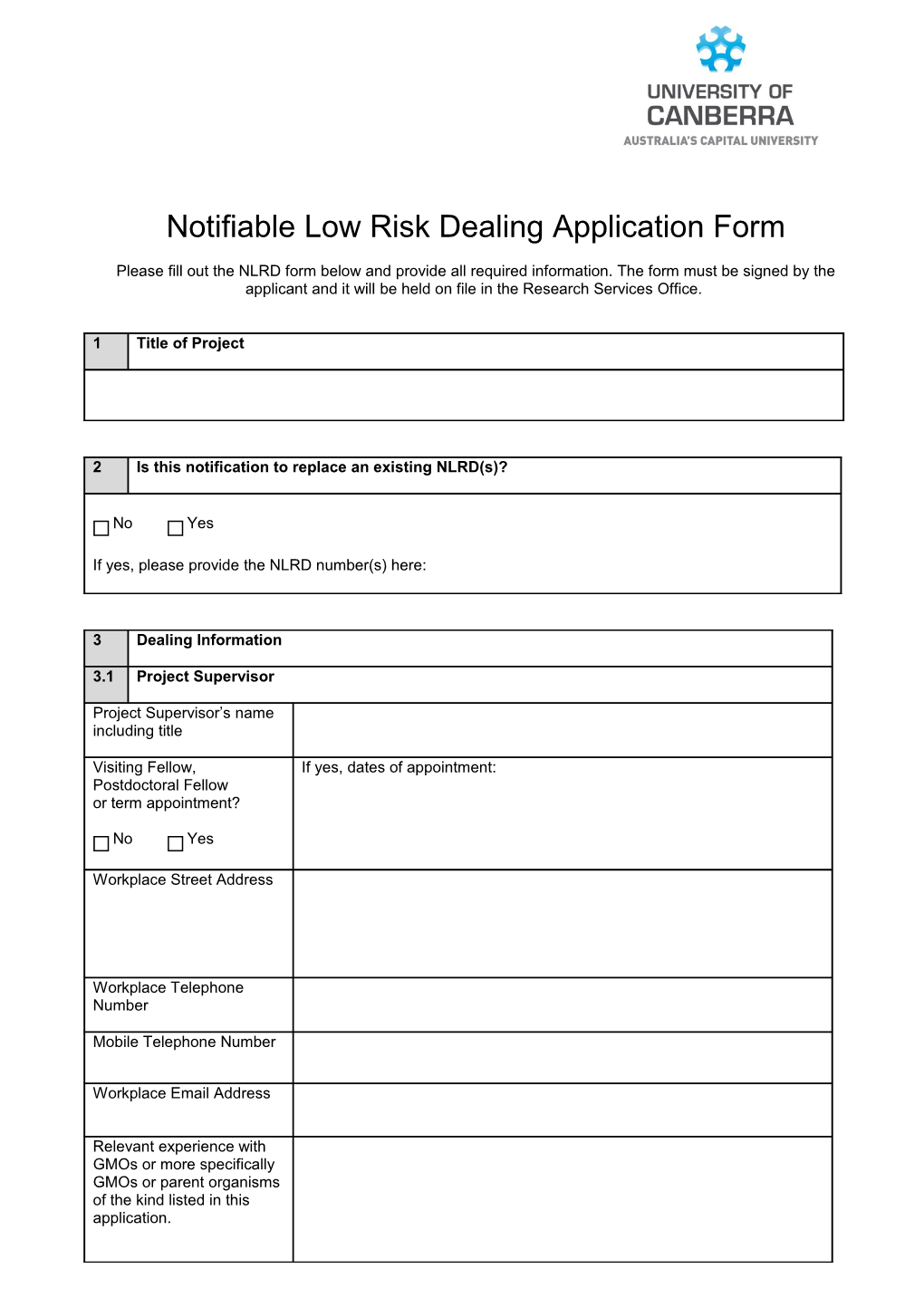 Submitting Your Form