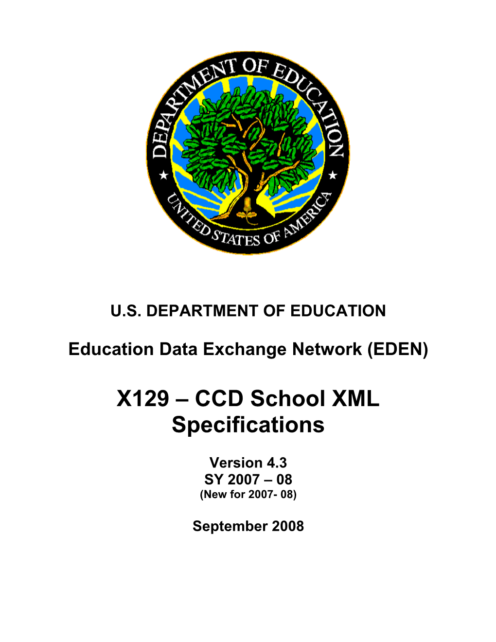 File Format Specification for Static State, LEA, and School Information (MS Word)