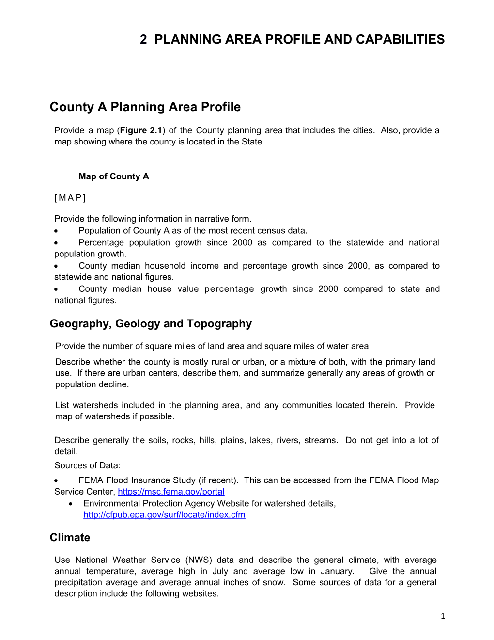 2Planning Area Profile Andcapabilities