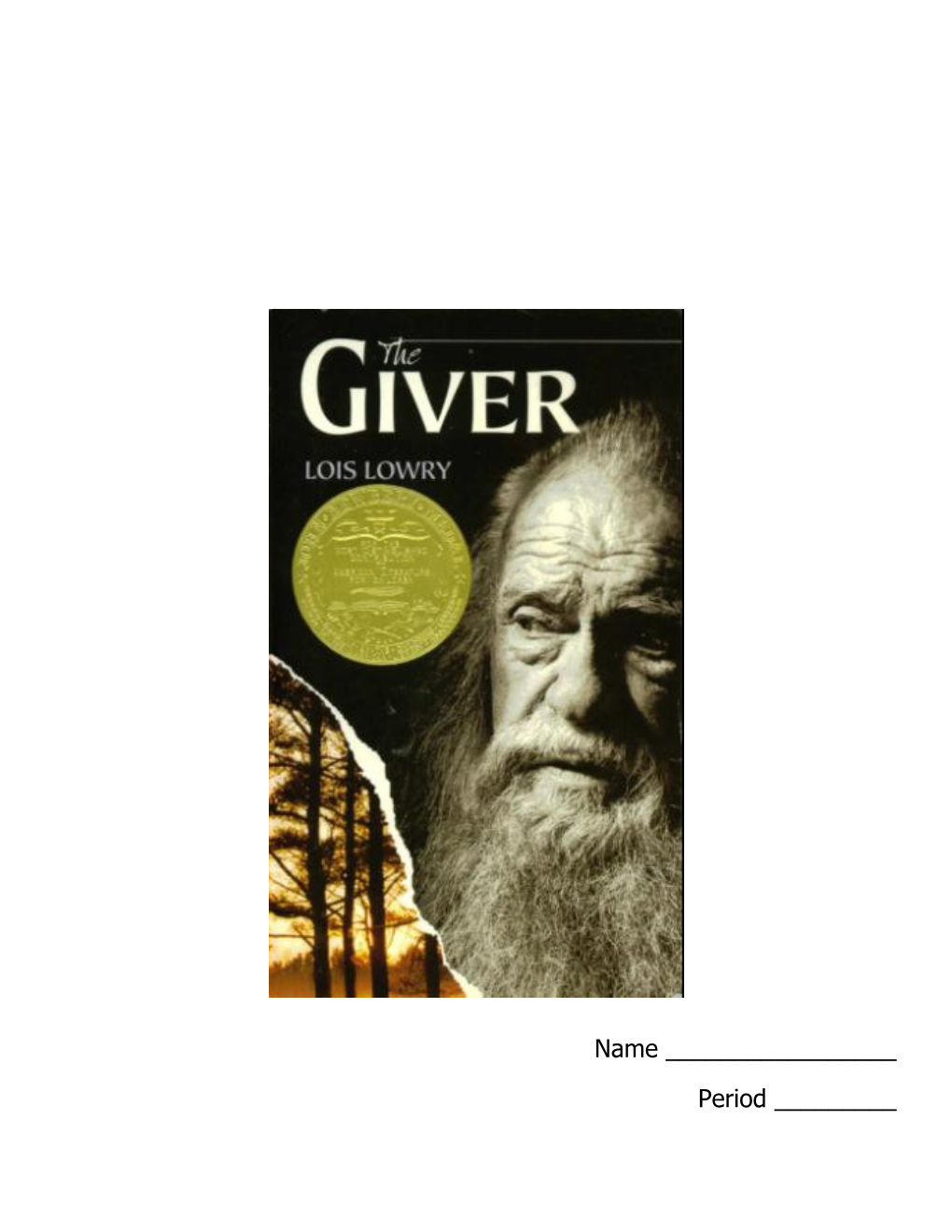 Pre-Reading: the Giver by Lois Lowry
