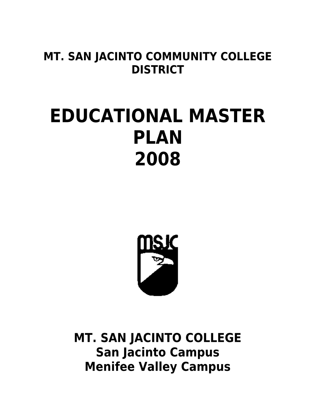 Mt. San Jacintocommunity College District