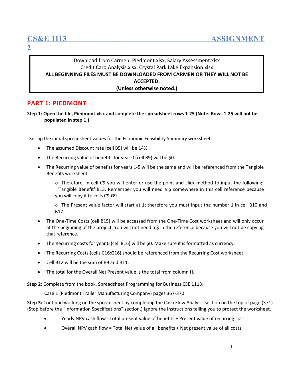 Download from Carmen: Piedmont.Xlsx, Salary Assessment.Xlsx