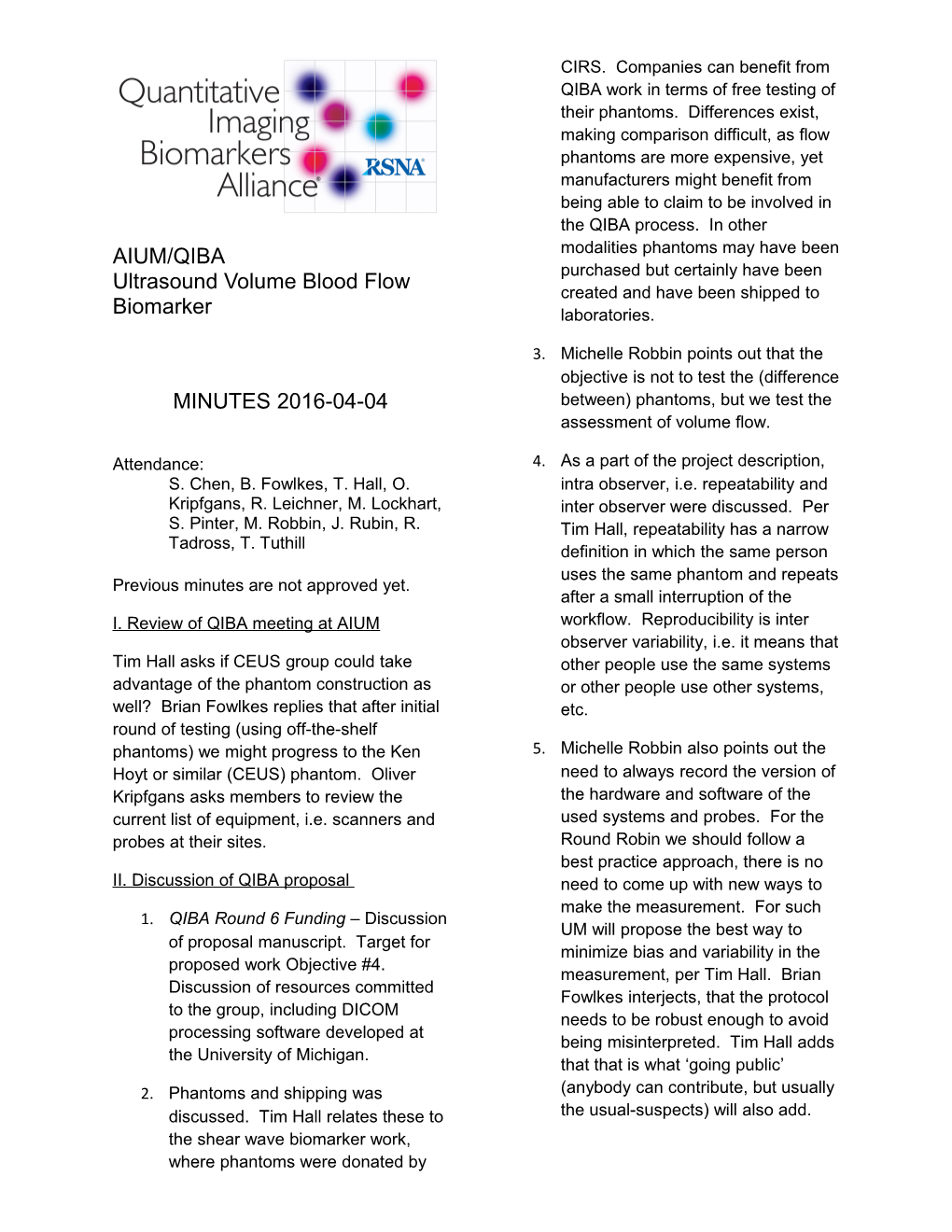 Ultrasound Volume Blood Flow Biomarker