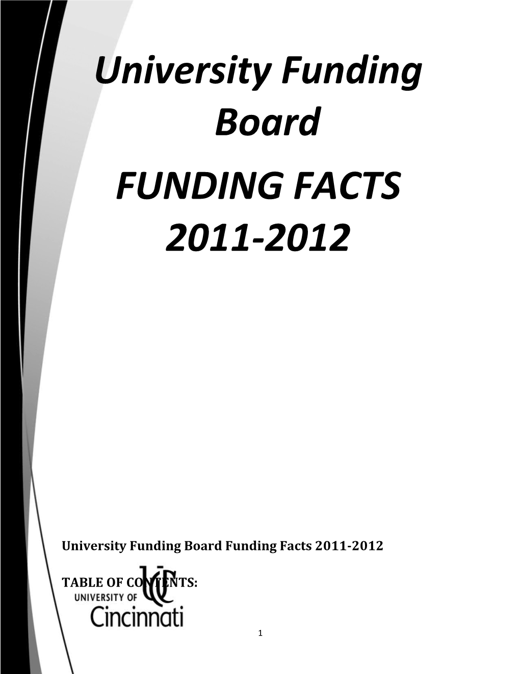 University Funding Board