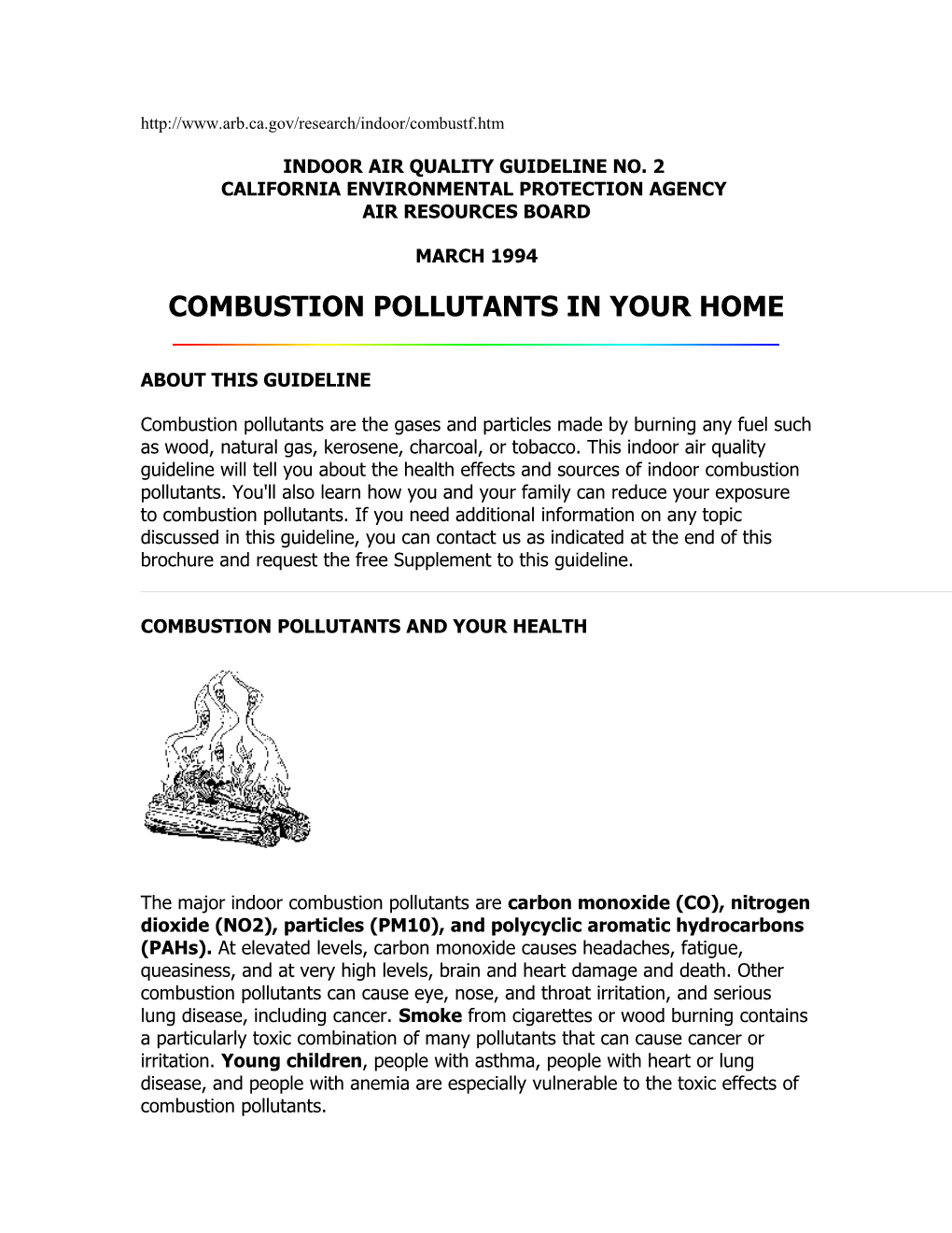 Indoor Air Quality Guideline No