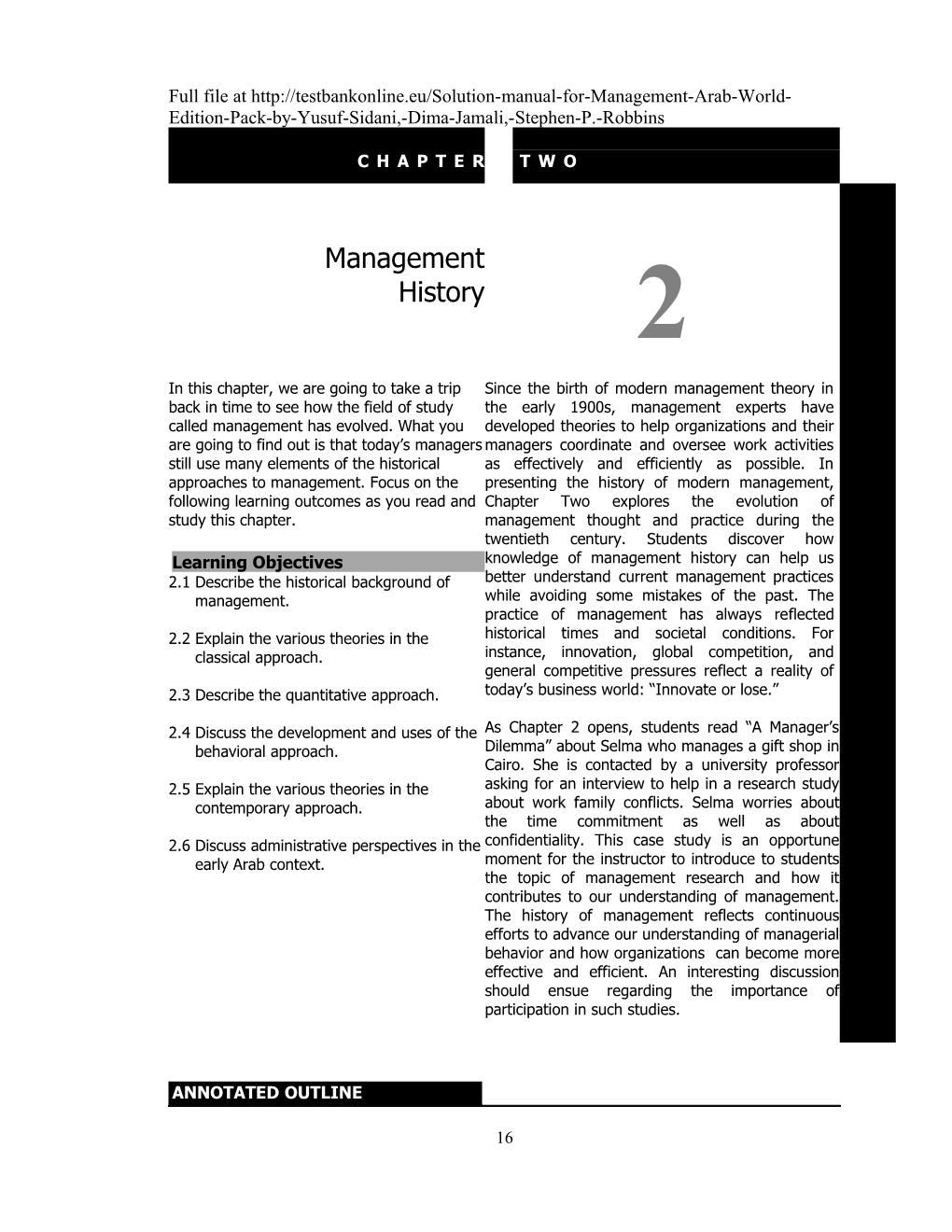 1.Historical Background of Management