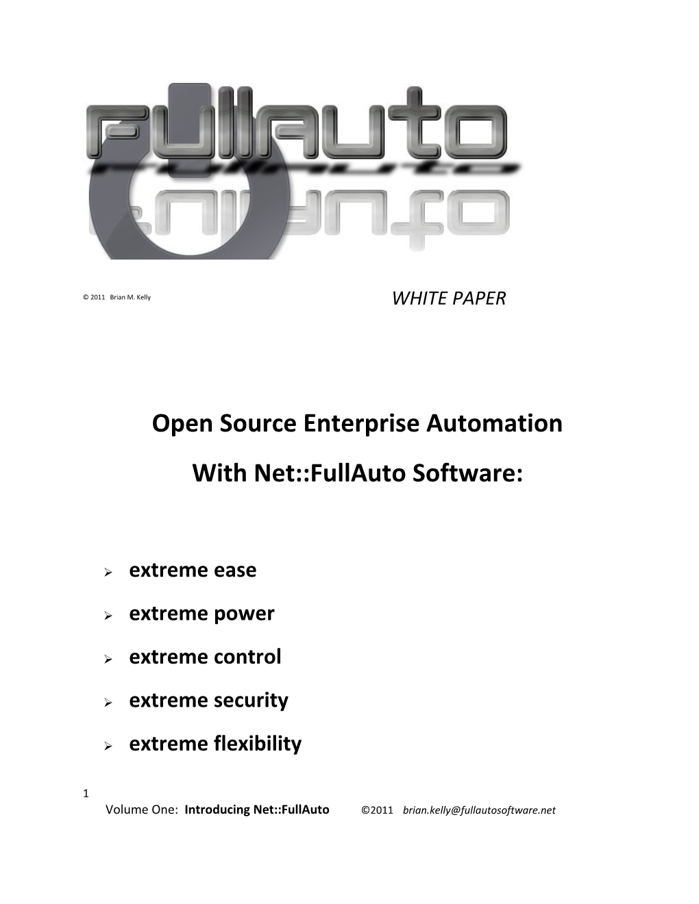 Open Source Enterprise Automation