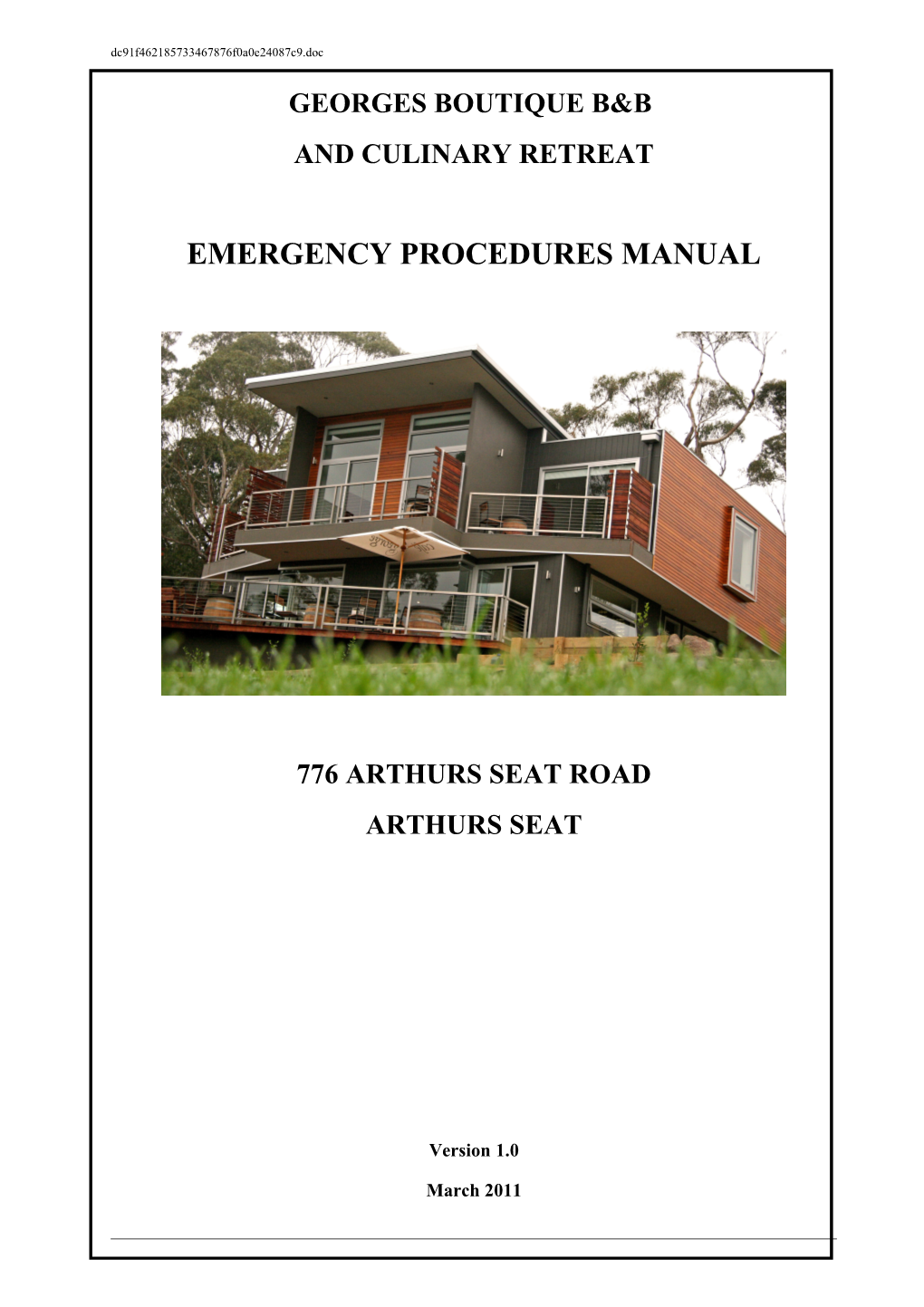 Emergency Planning And