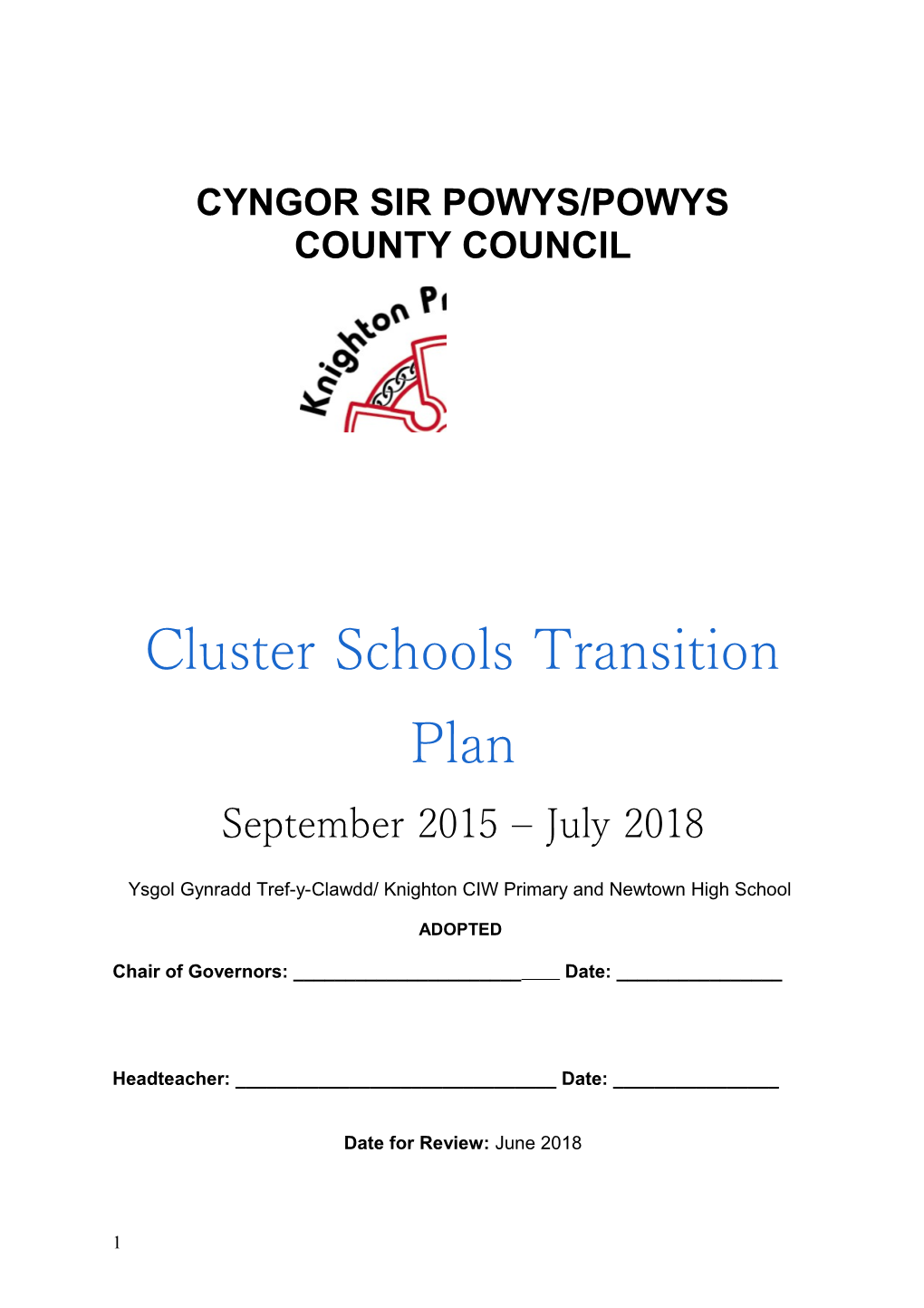 Cyngor Sir Powys/Powys County Council