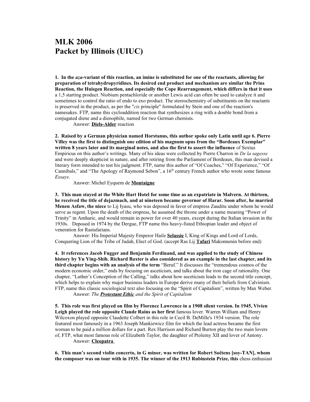 Packet by Illinois (UIUC)