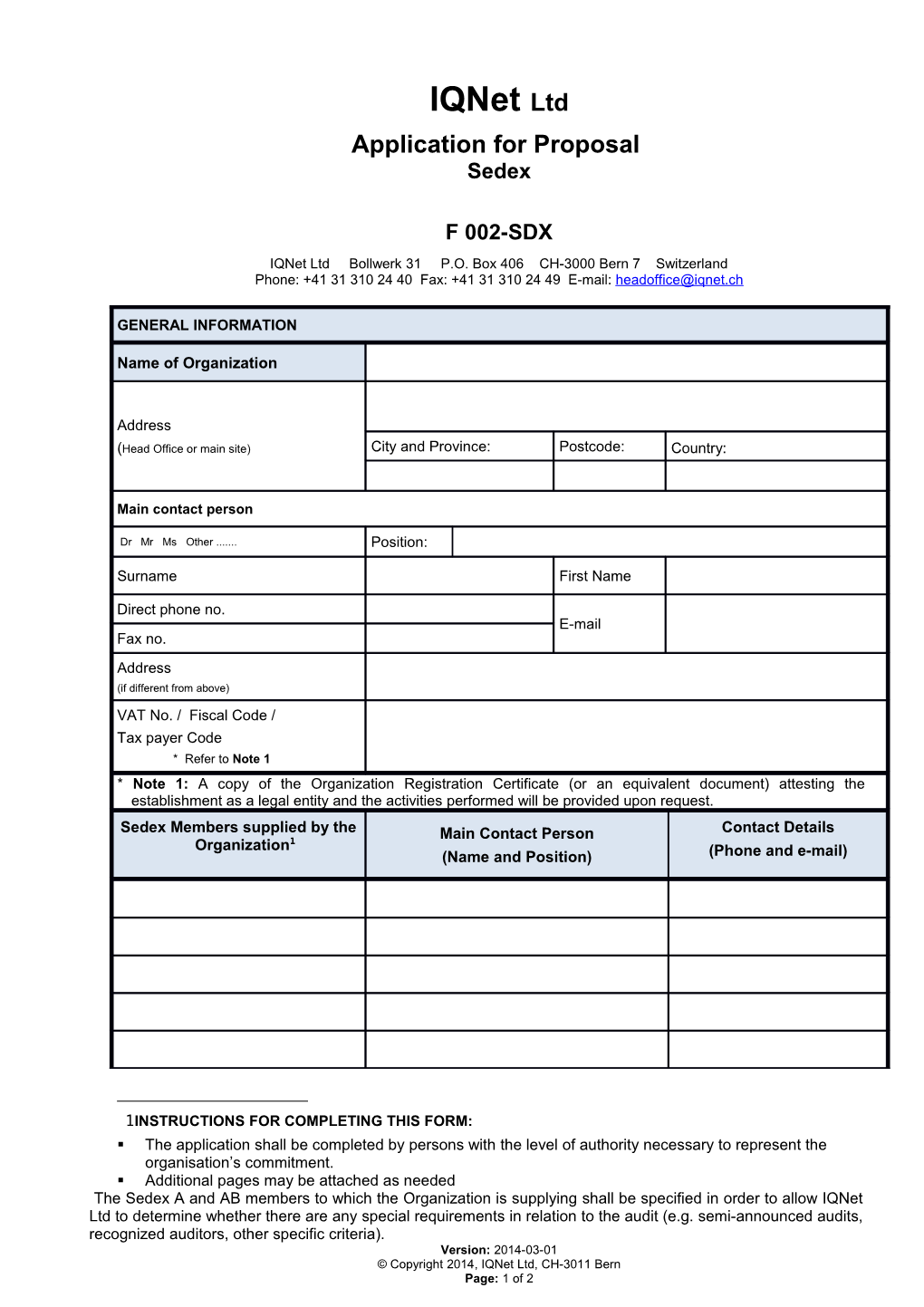 Note 3: for SMETA Audits, Please Mention the Sites for Which a SMETA Audit Is Requested