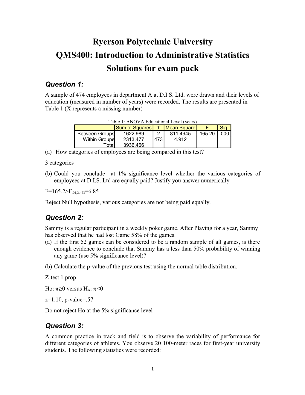 Week 2: Data Analysis