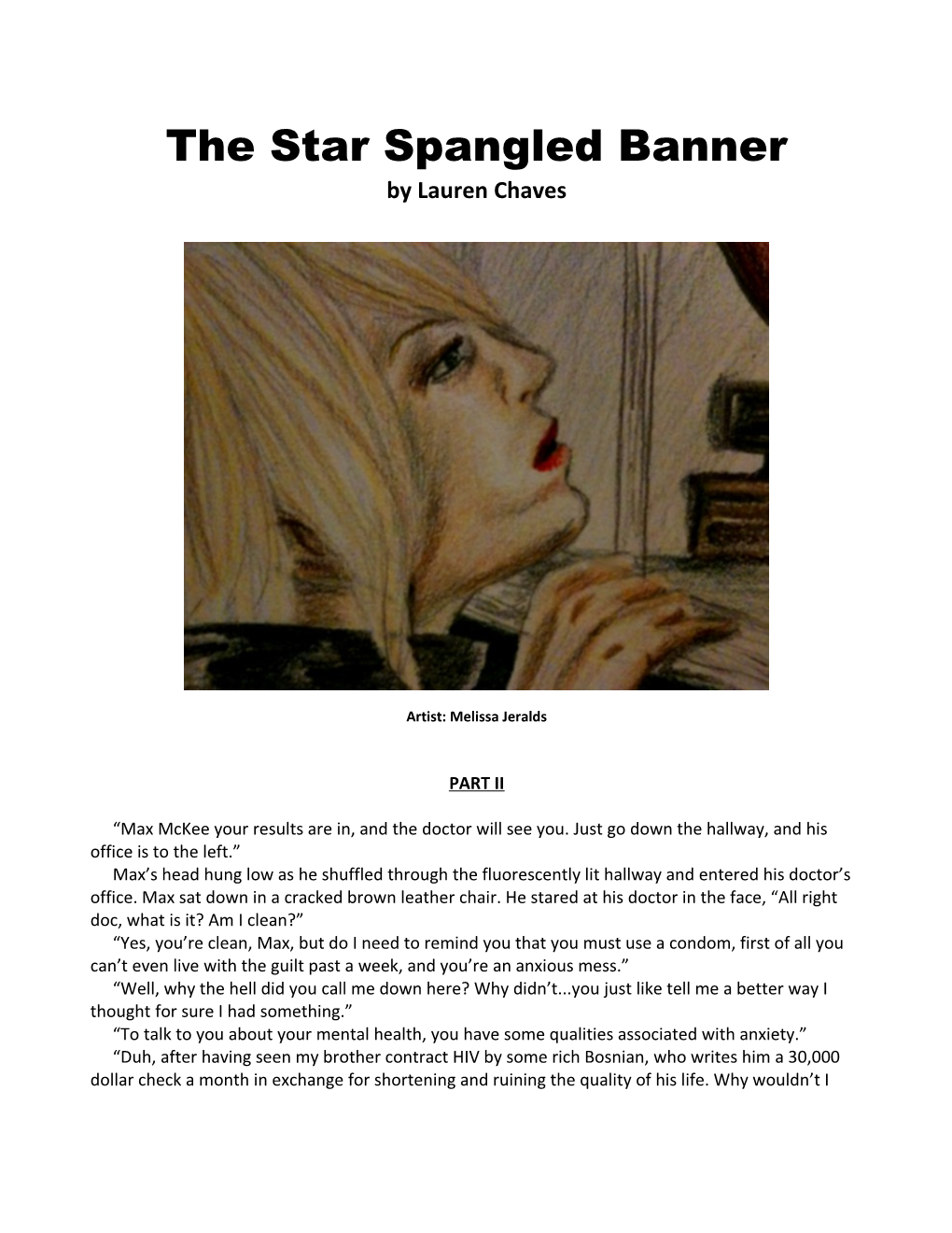 The Star Spangled Banner by Lauren Chaves