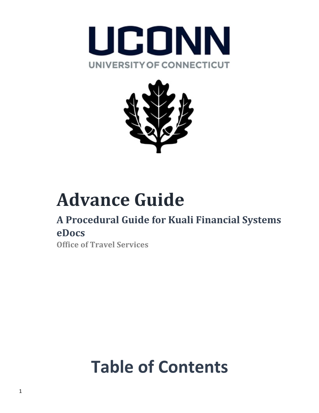A Procedural Guide for Kuali Financial Systems Edocs