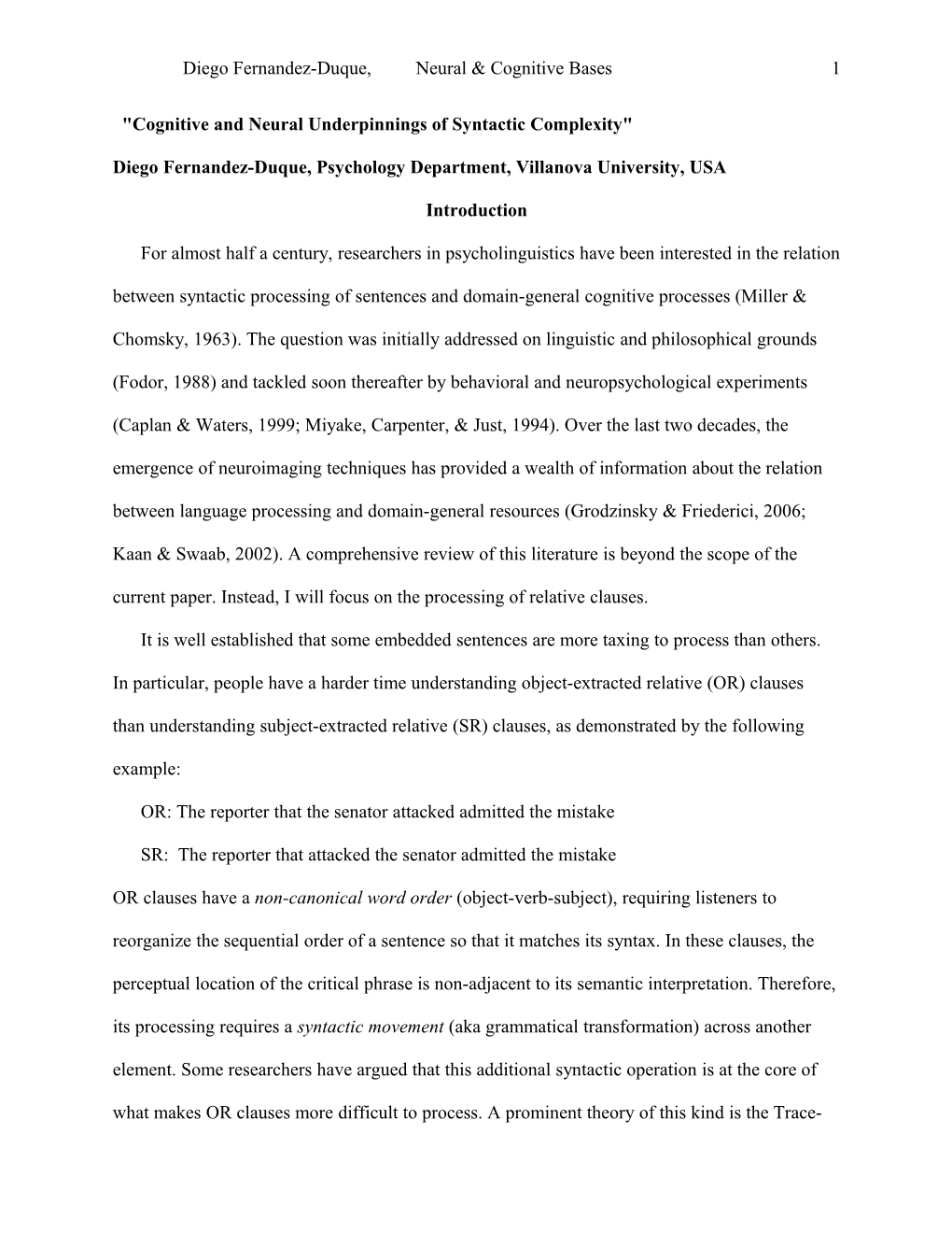 What Is the Relation of Embedding to General (I