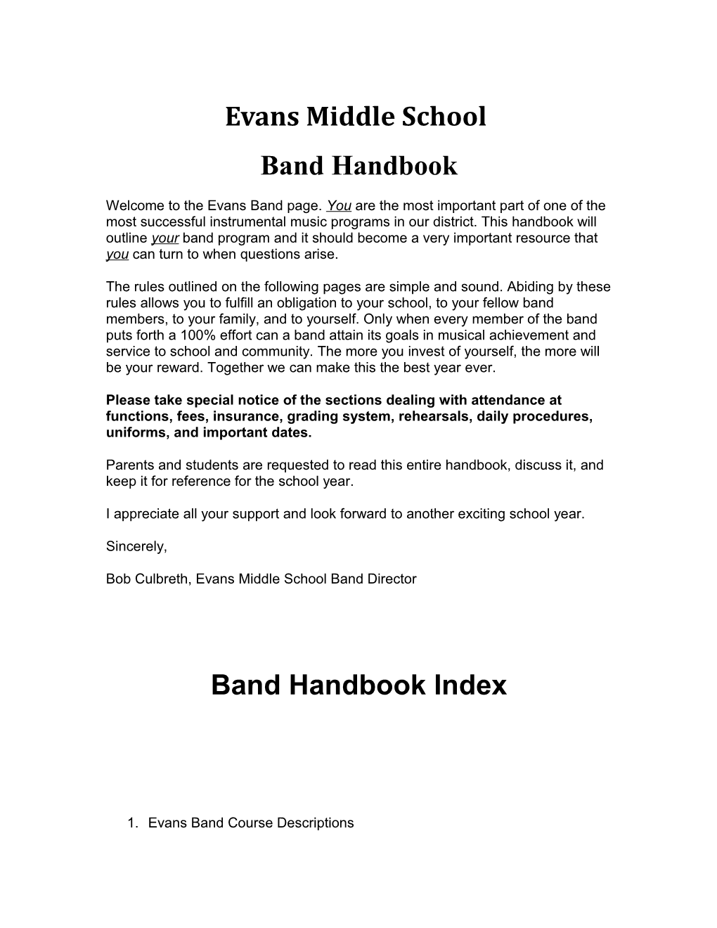 Evansmiddle School