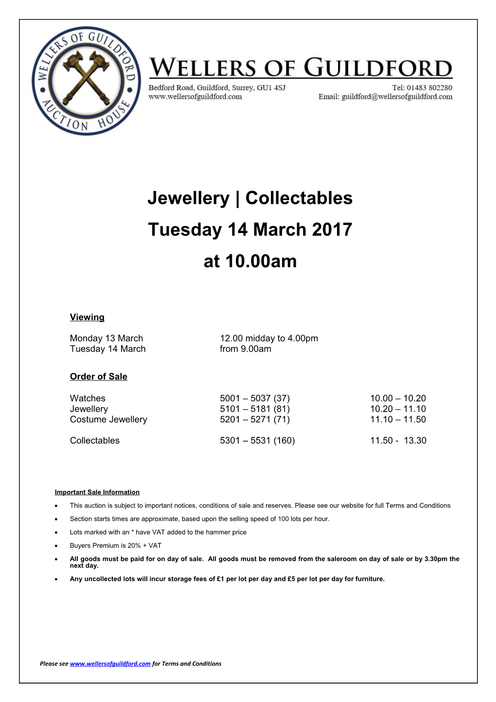 Jewellery Collectables