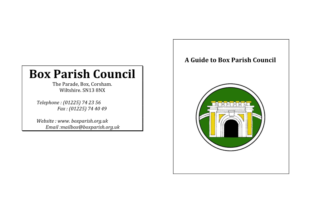 Box Parish Council