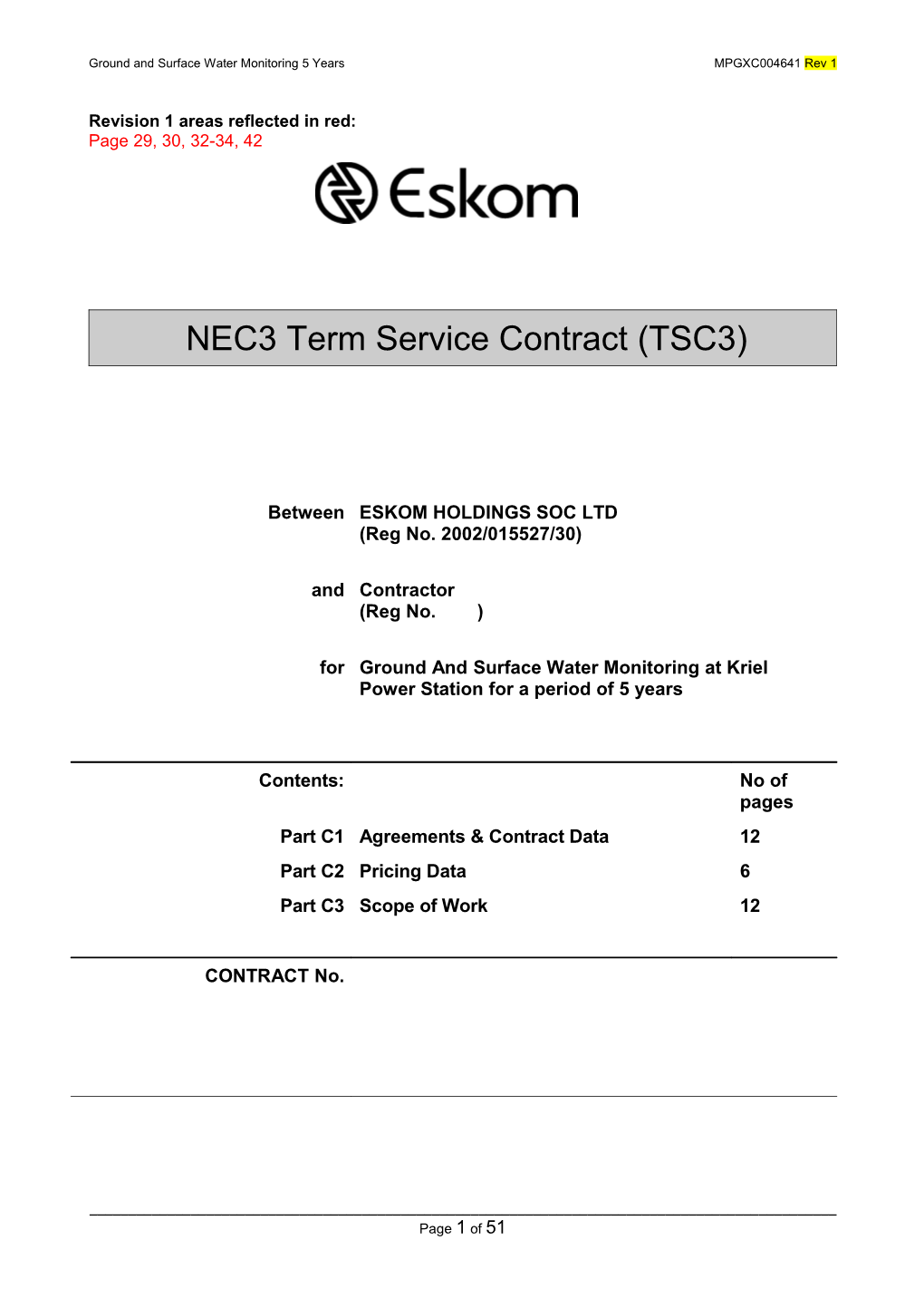 Ground and Surface Water Monitoring 5 Yearsmpgxc004641rev 1