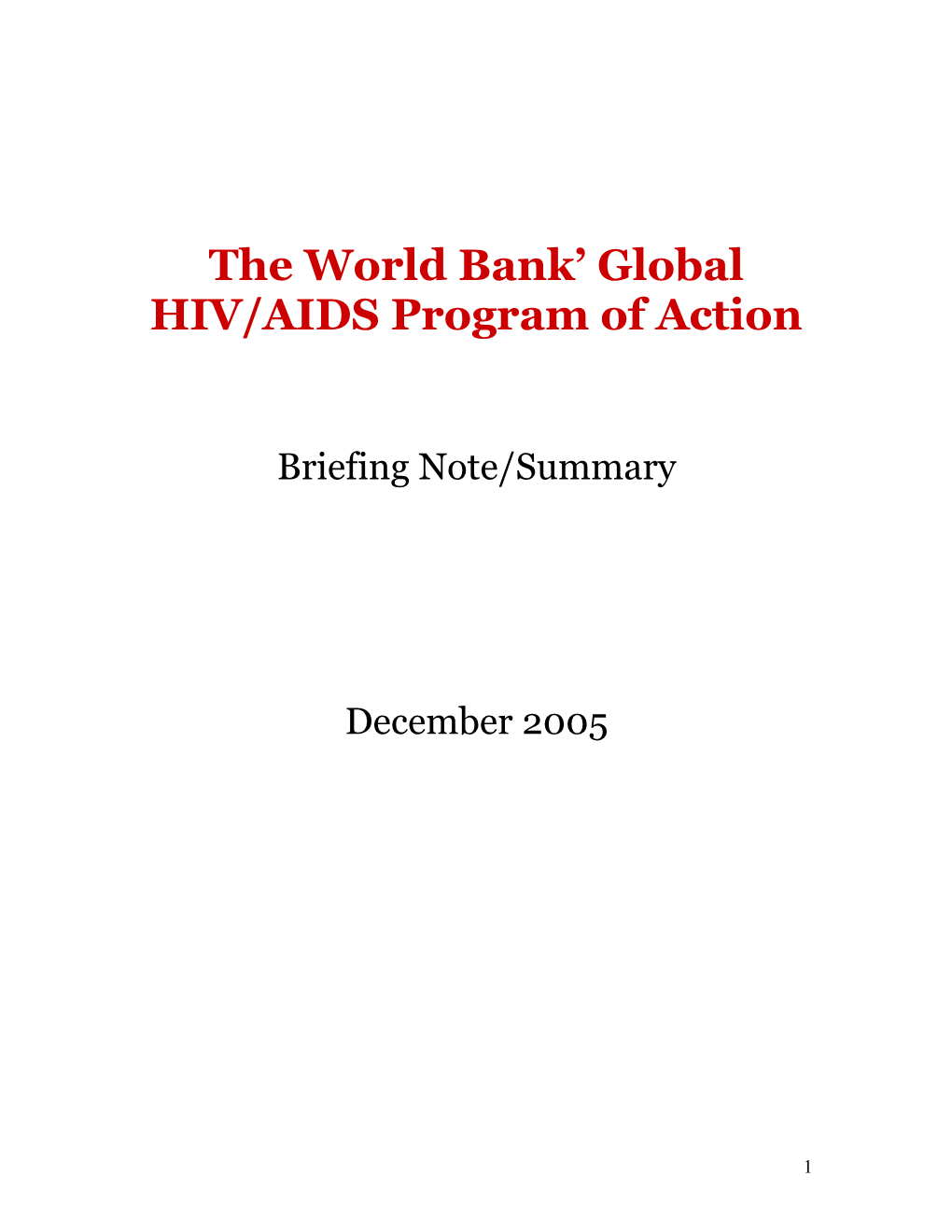 The HIV/AIDS in Africa: Implications for Development