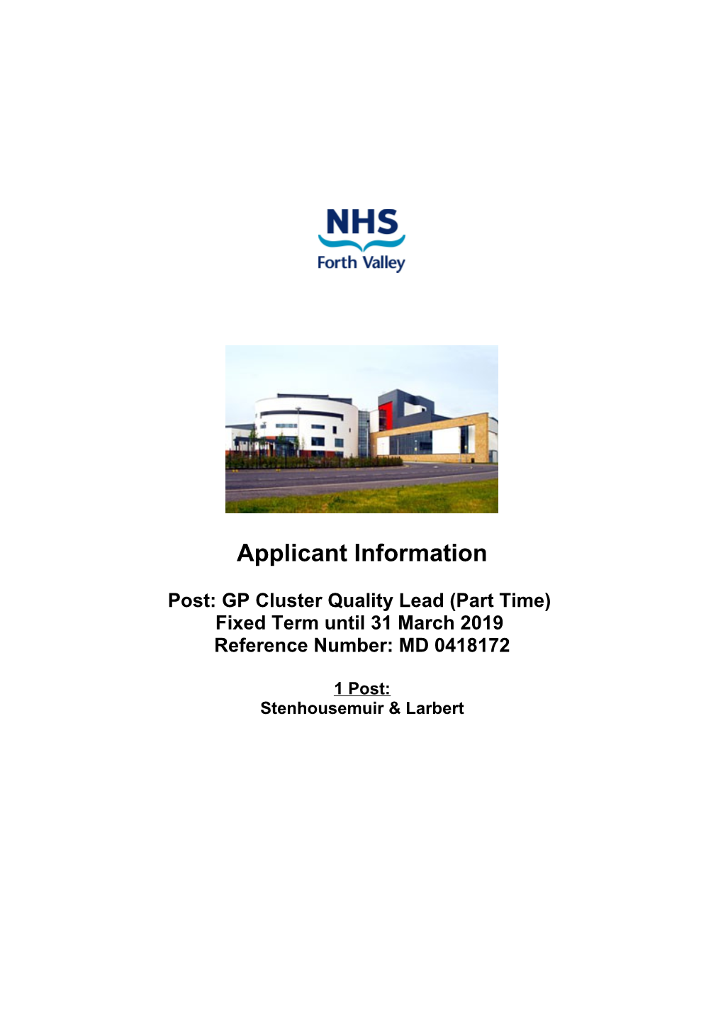 Post:GP Cluster Quality Lead(Part Time)