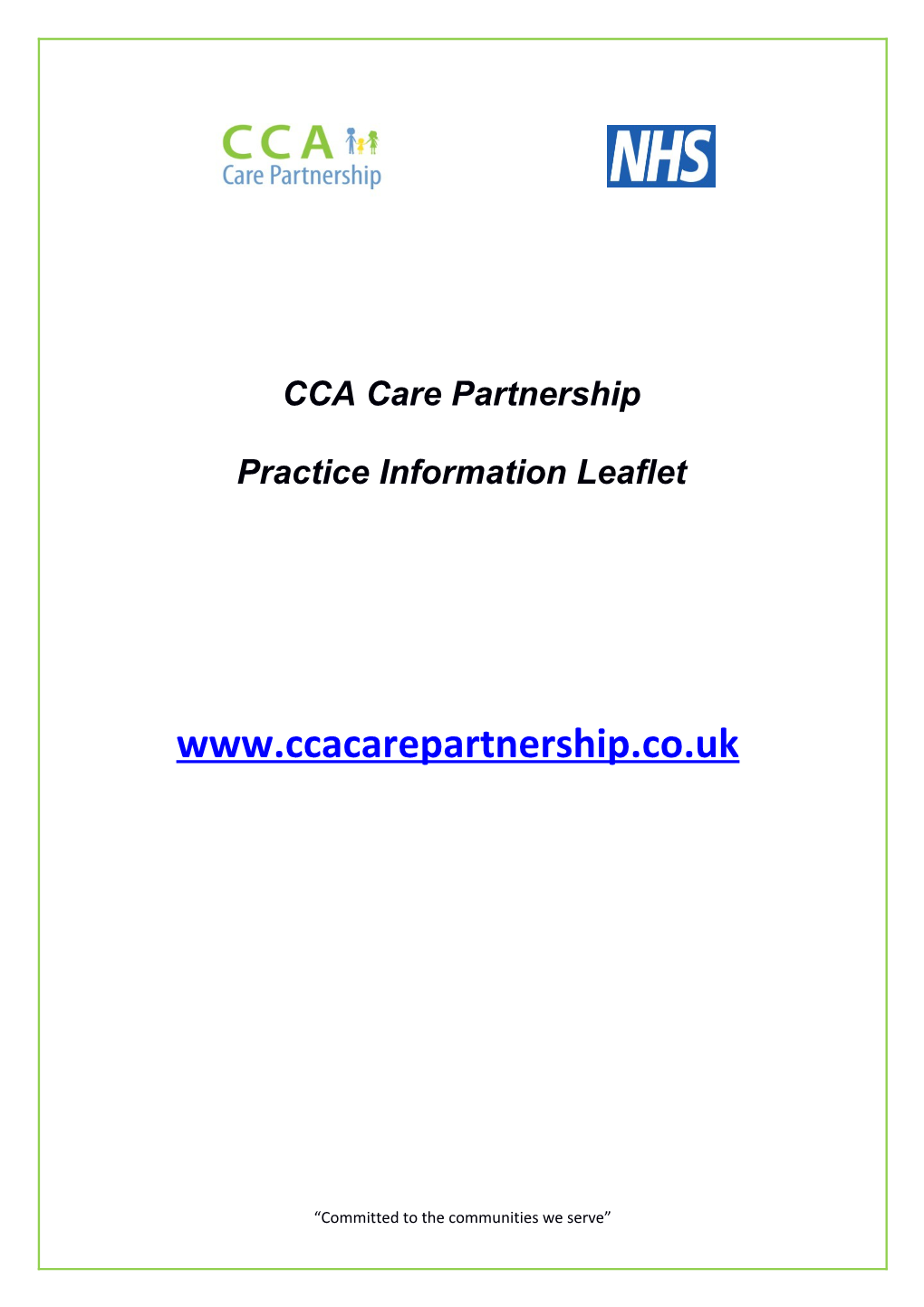CCA Care Partnership