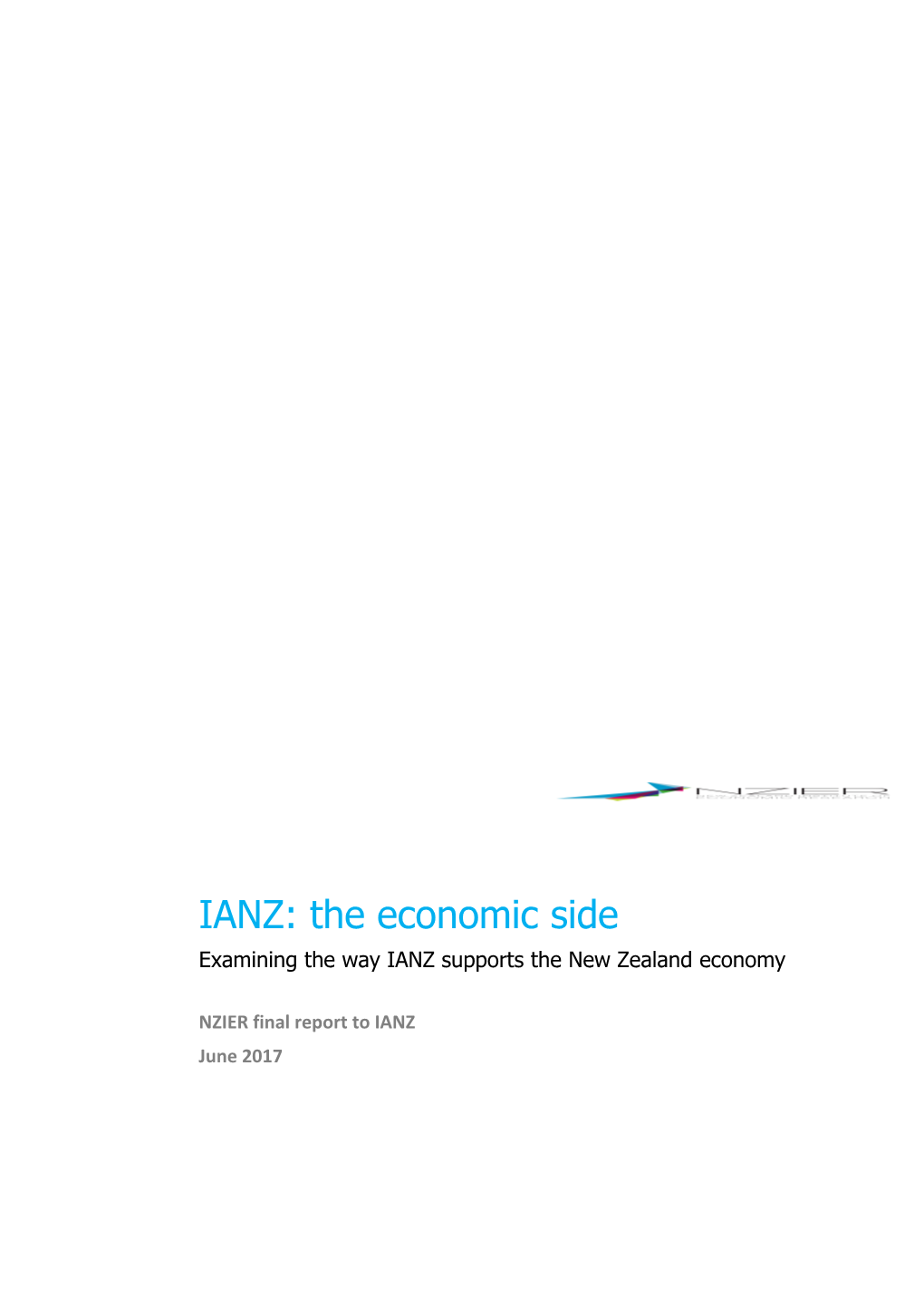 Examining the Way IANZ Supports the New Zealand Economy