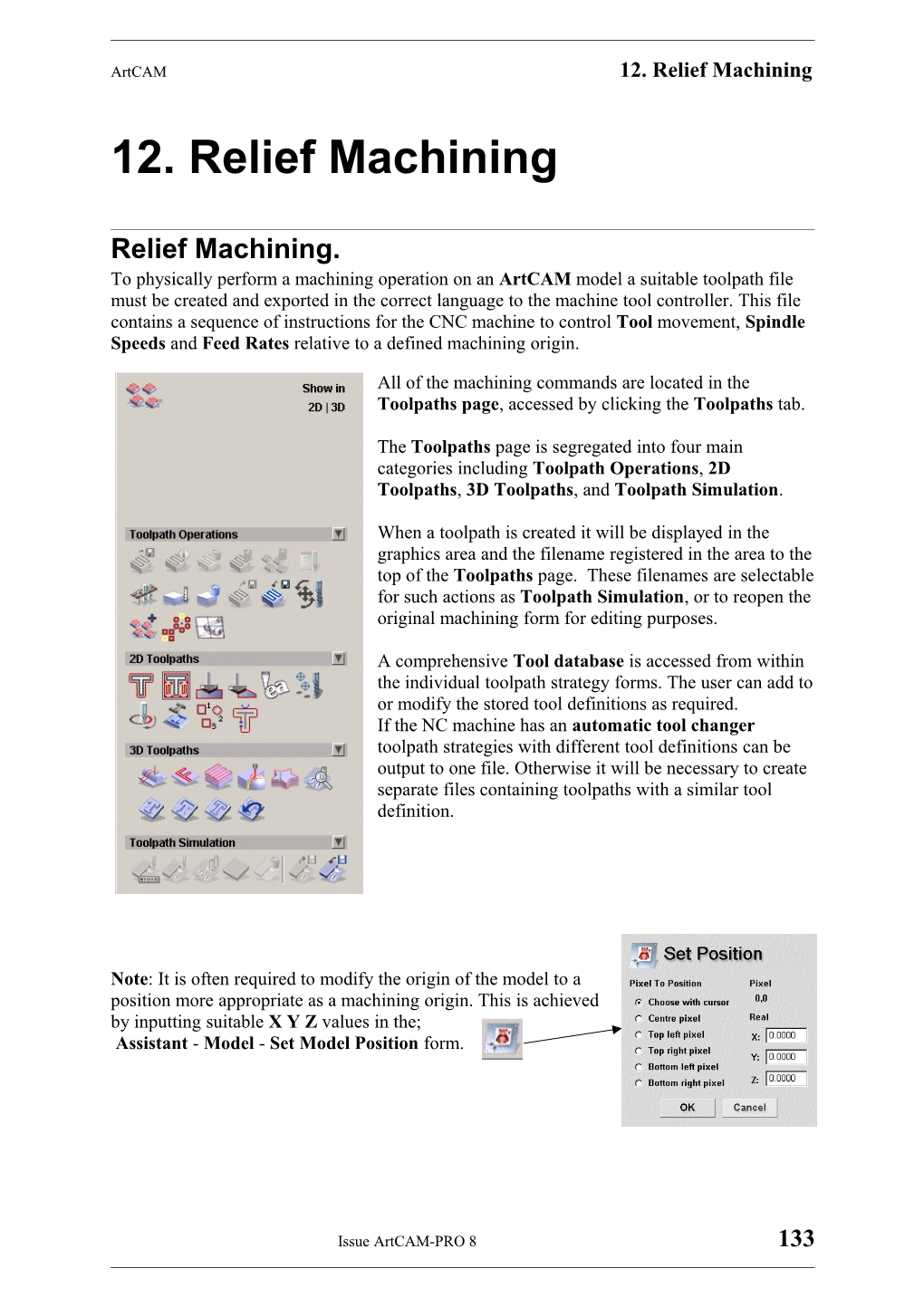 12. Relief Machining