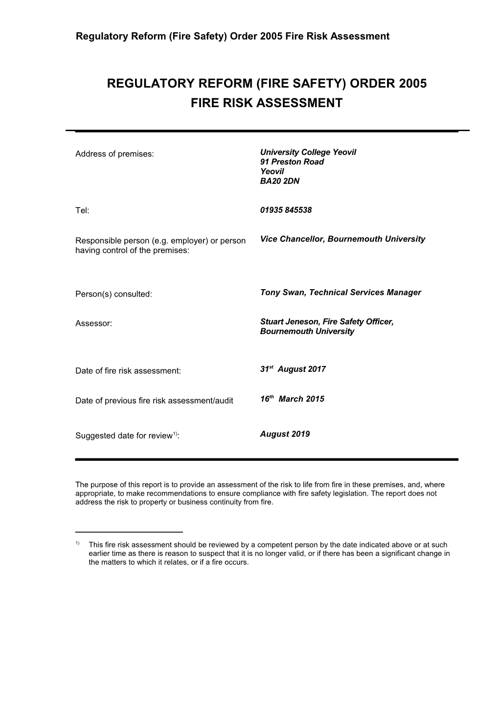 Fire-Safety-Risk-Assessment-Yeovil