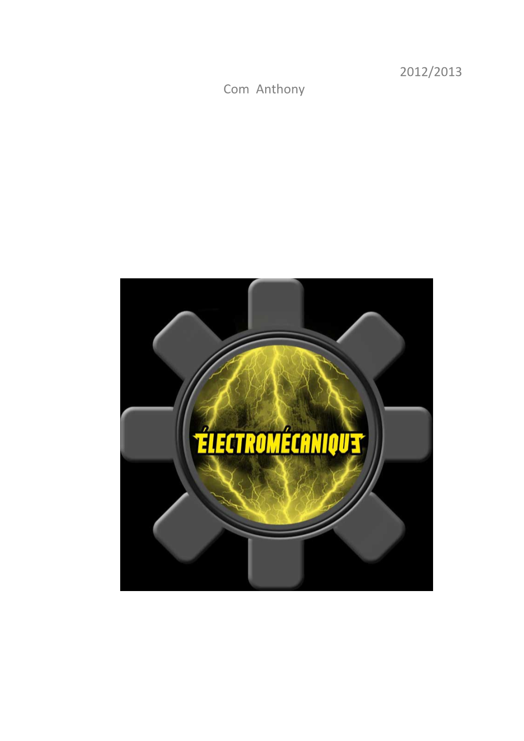 RESUME : ELECTROMECHANICAL Engineer
