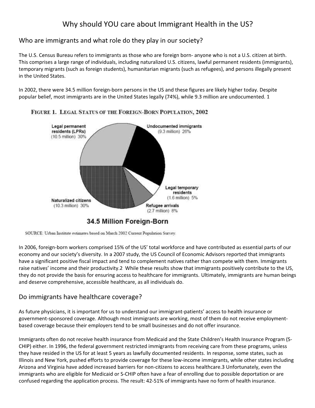 Why Should YOU Care About Immigrant Health in the US?