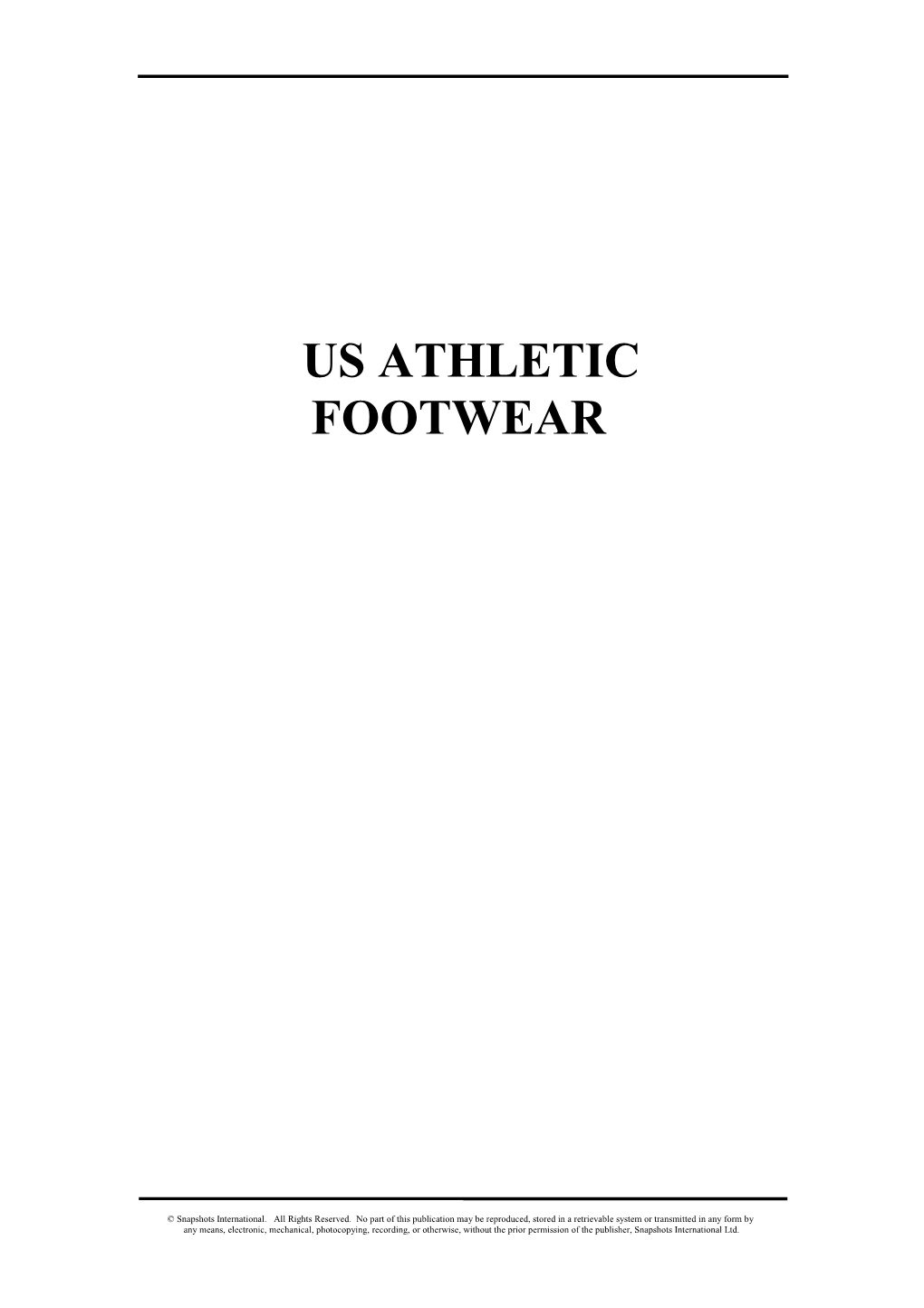 US Athletic Footwear