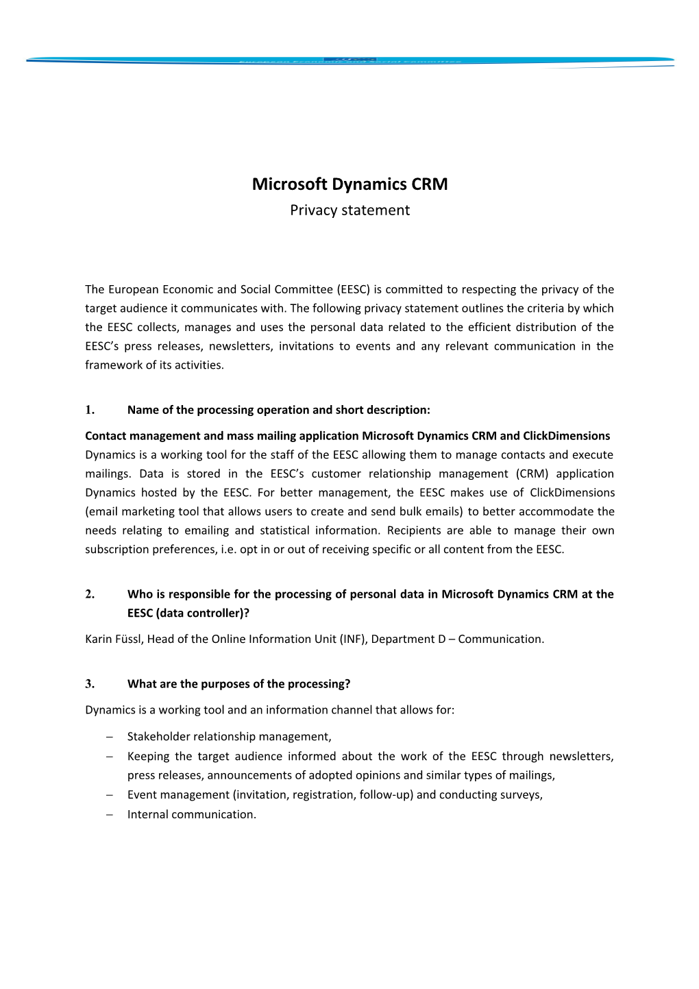 Microsoft Dynamics CRM