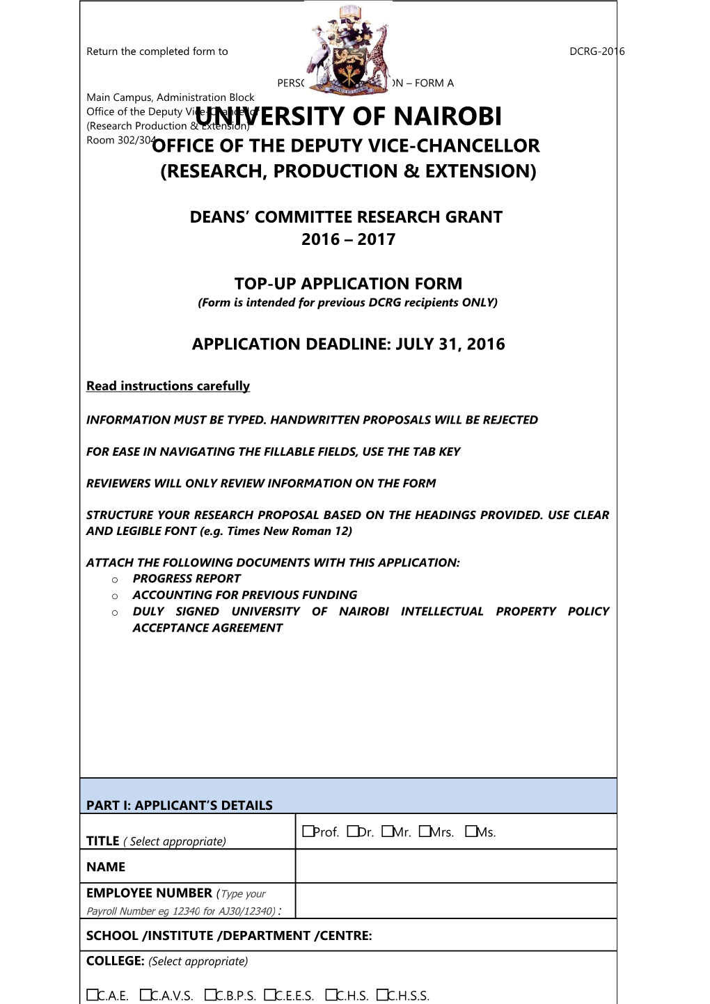 Accounting for Previous Funding