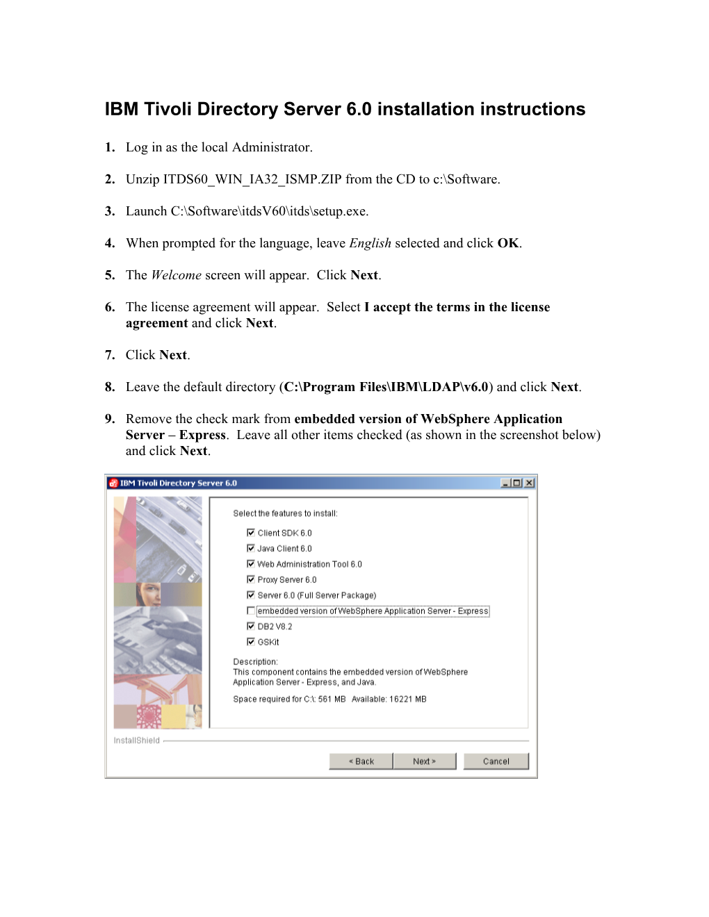 Tivoli Directory Server 6
