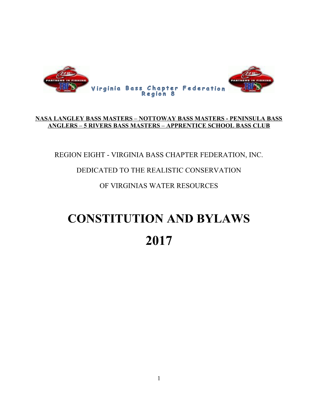 Region Eight Constitution and By