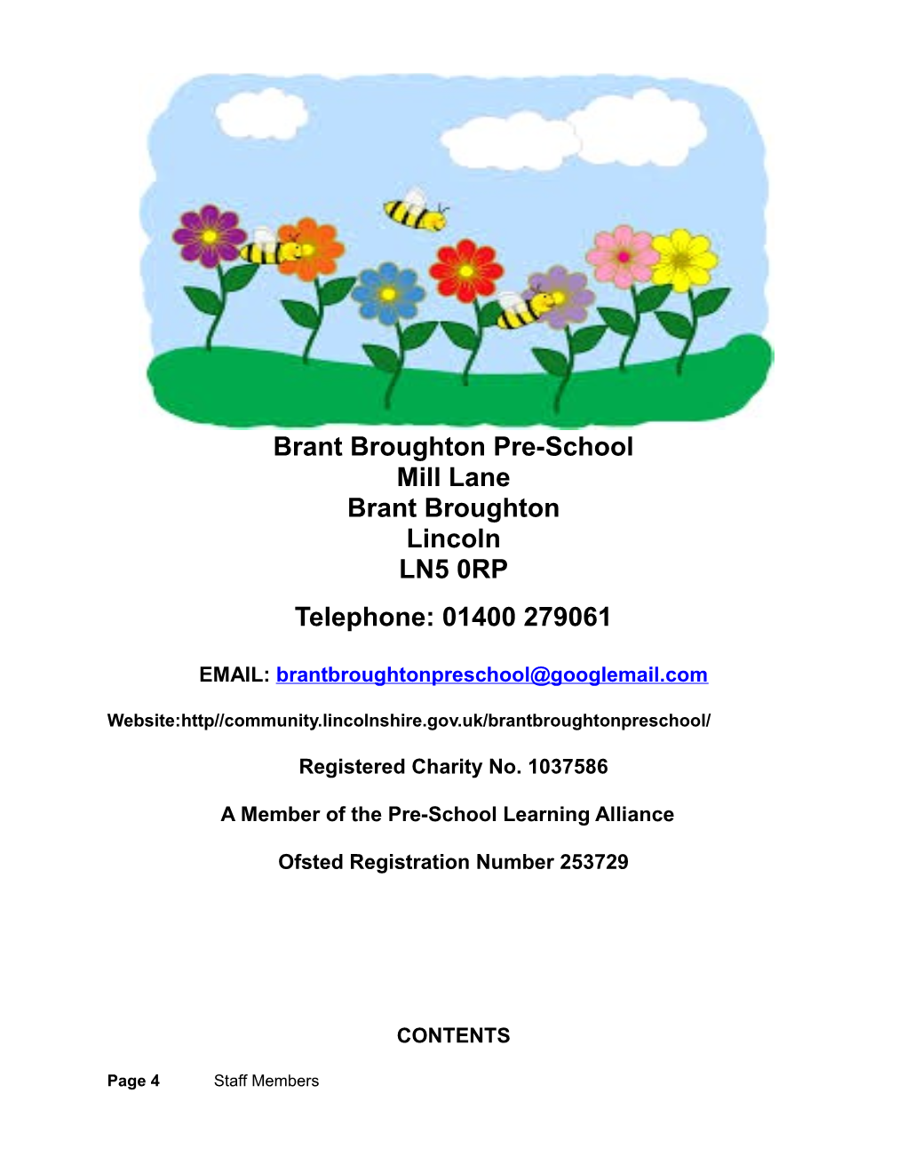 Brant Broughton Pre-School