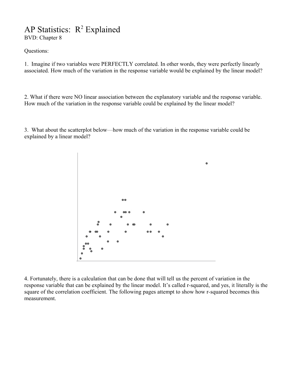 AP Statistics: R2 Explained